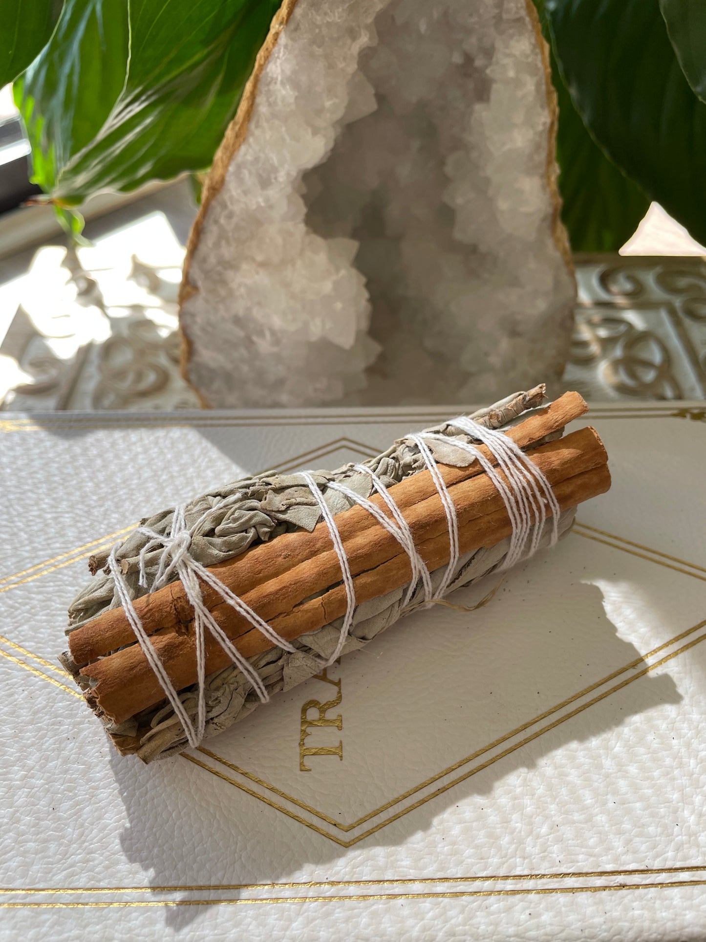 Authentic White Sage/Cinnamon bundle ~ wealth attracting