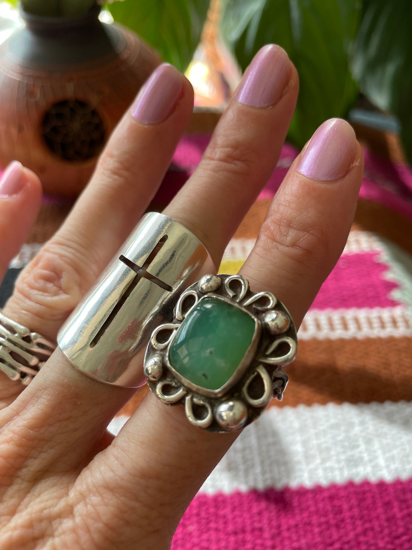 SweetGrass Studio ~ Chrysoprase Ring