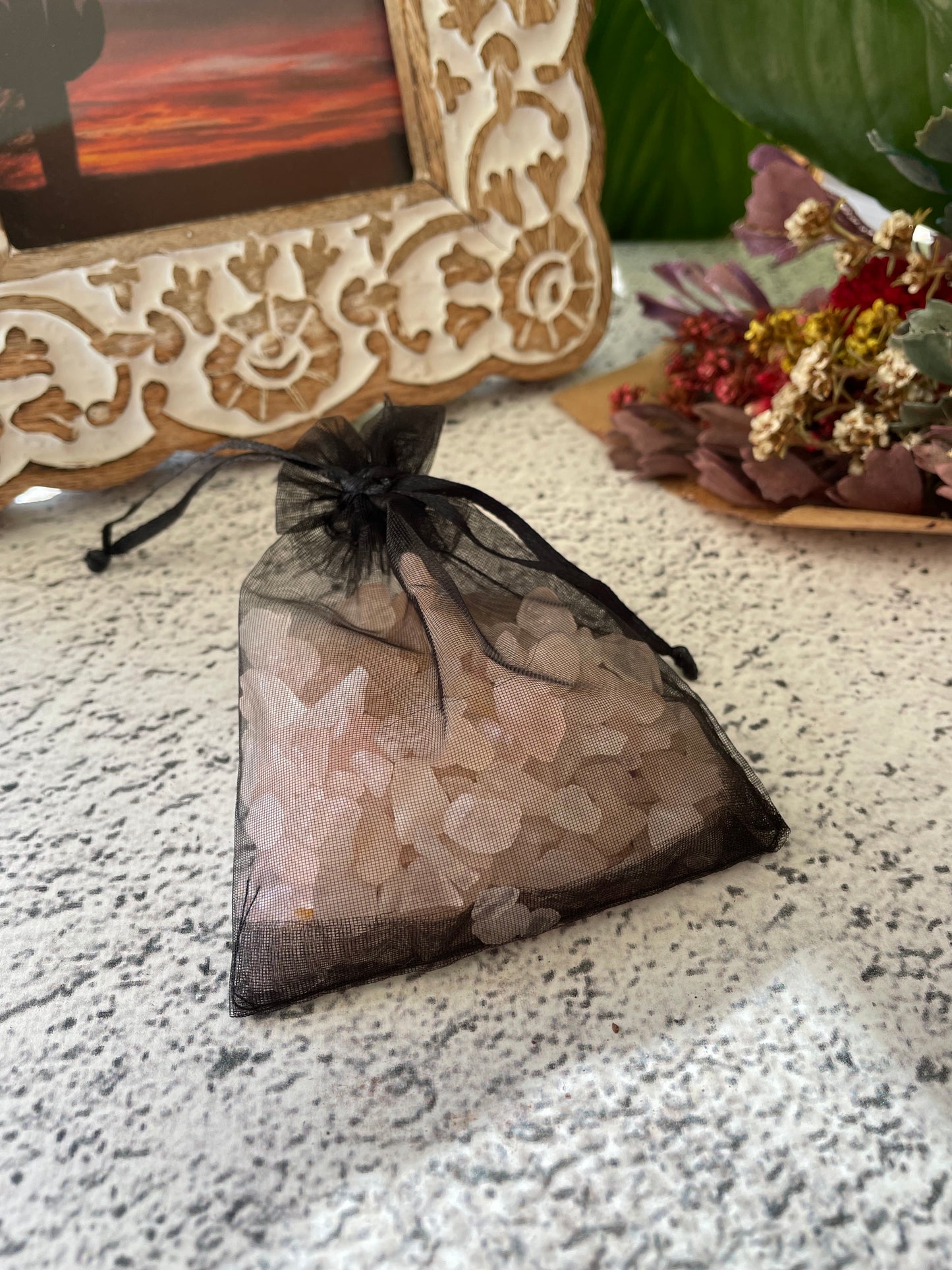 Crystal Chips ~ Rose Quartz 100g Pouch