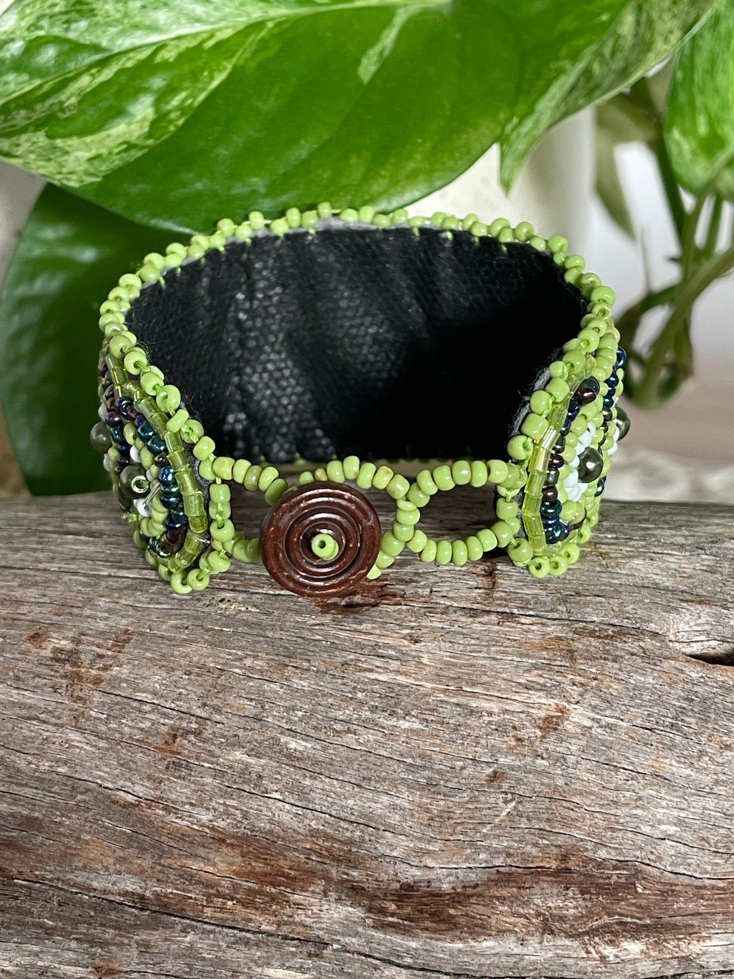 Beaded Bracelet ~ Forest