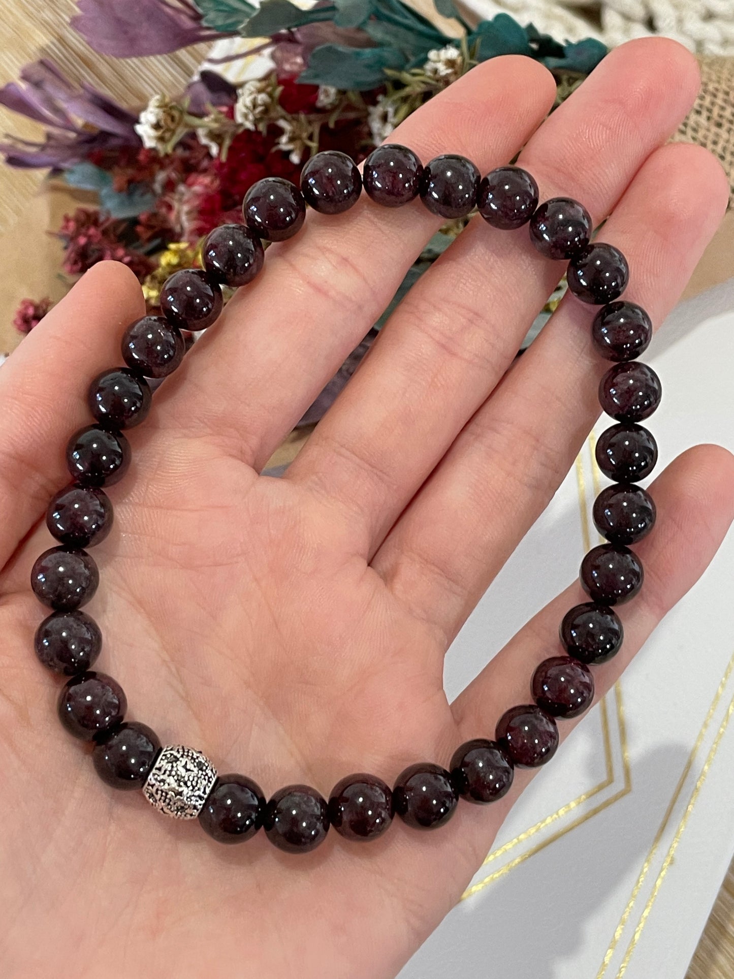 Garnet Healing Anklet ~ Kundalini ©️