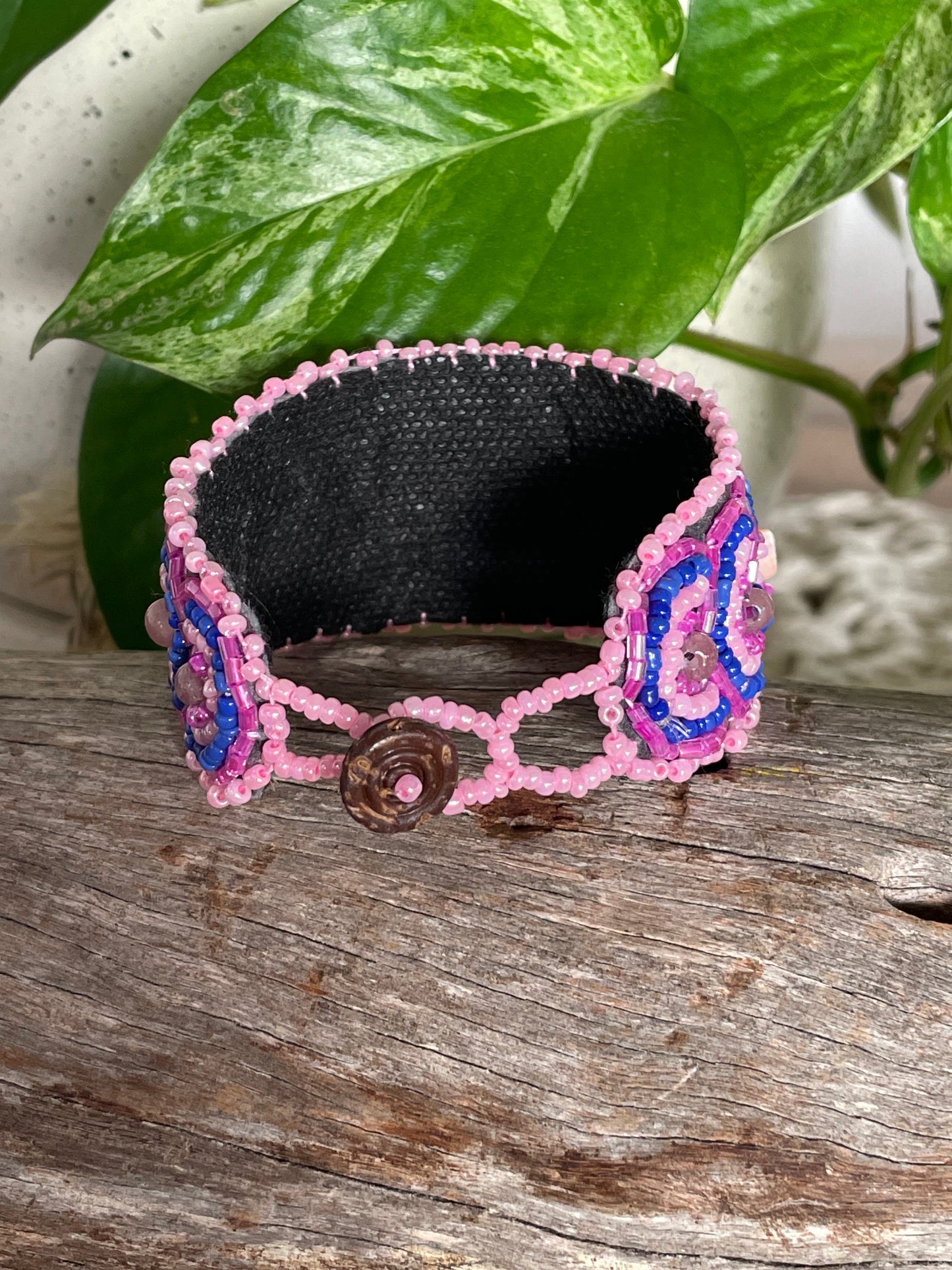 Beaded Bracelet ~ Psychedelic