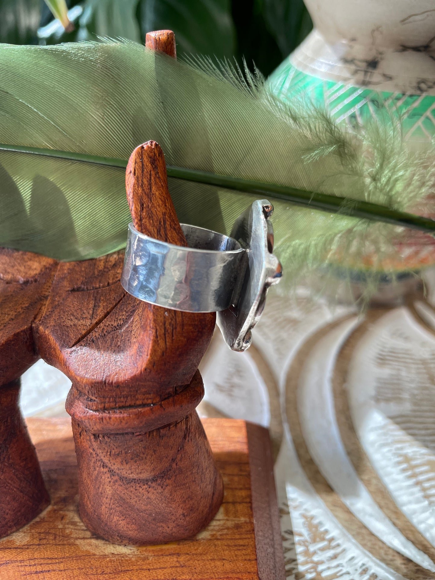 SweetGrass Studio ~ Sand Hill Turquoise Ring