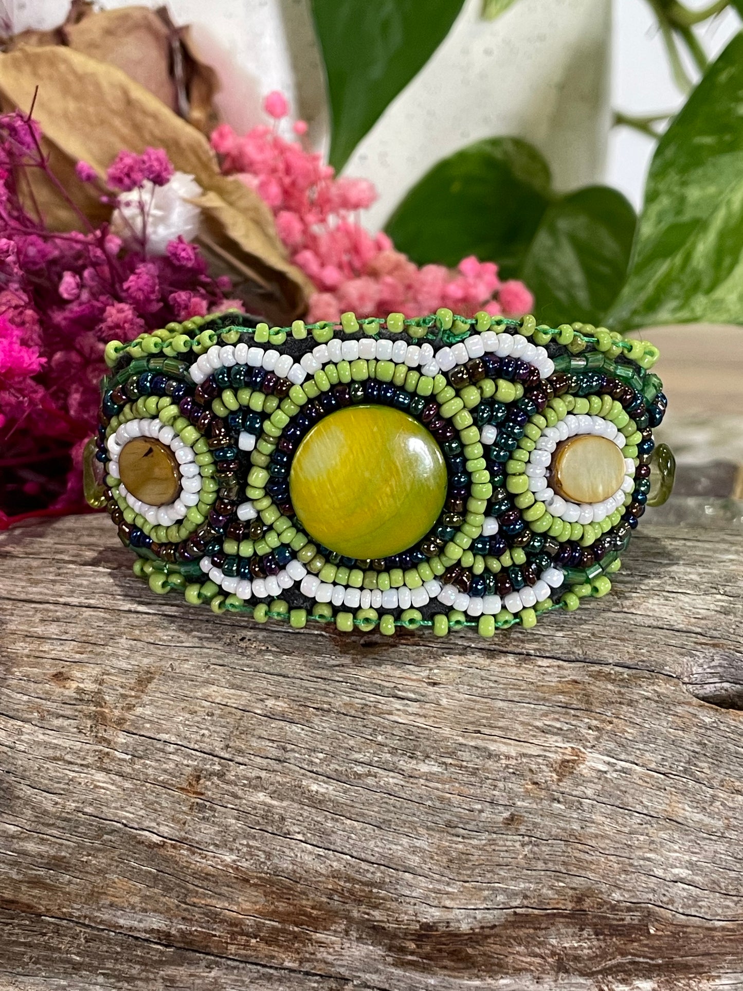 Beaded Bracelet ~ Garden of Eden