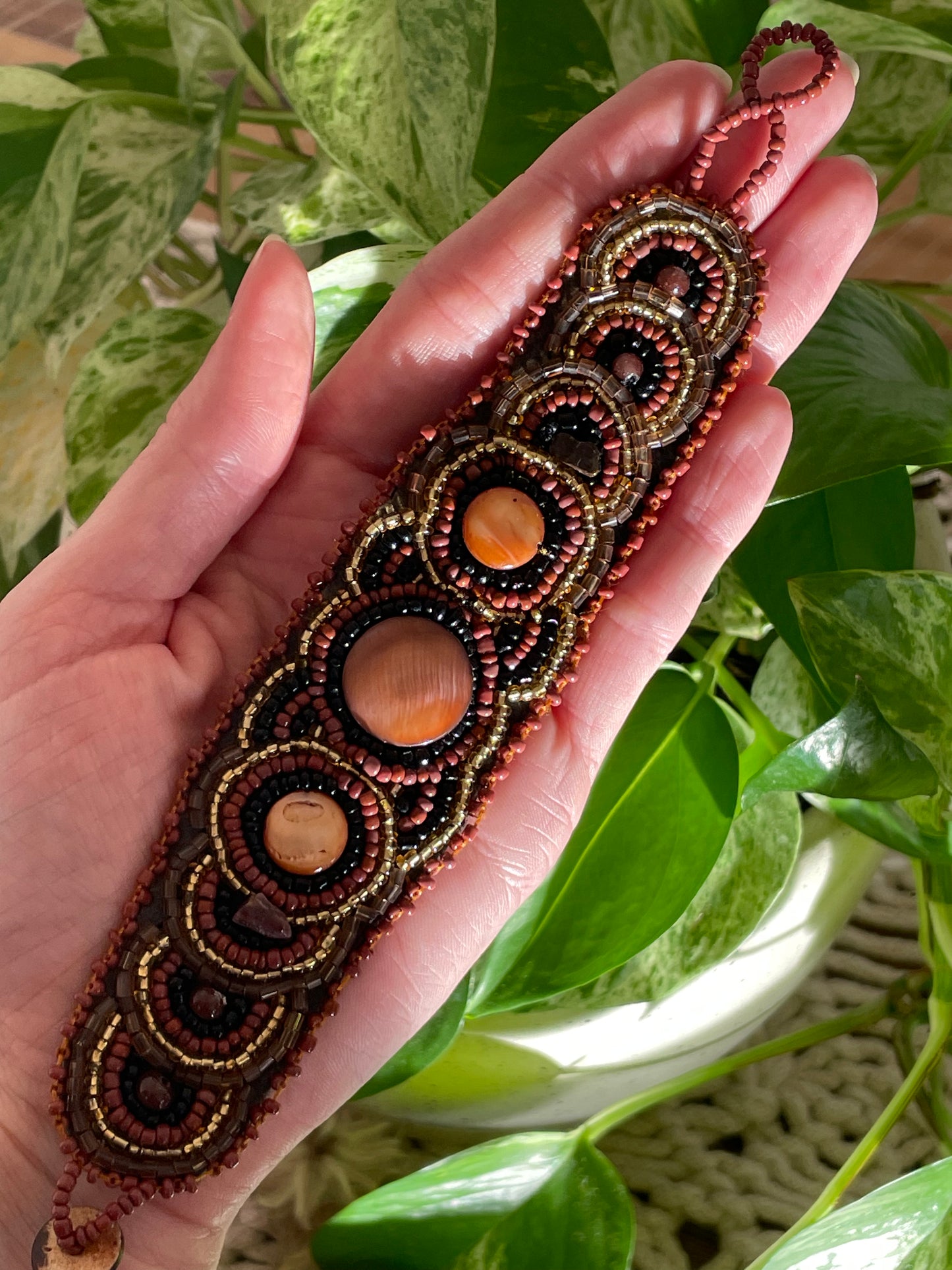 Beaded Bracelet ~ Chocolatè