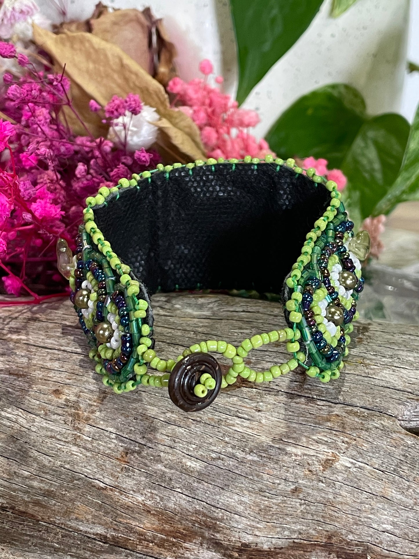 Beaded Bracelet ~ Garden of Eden