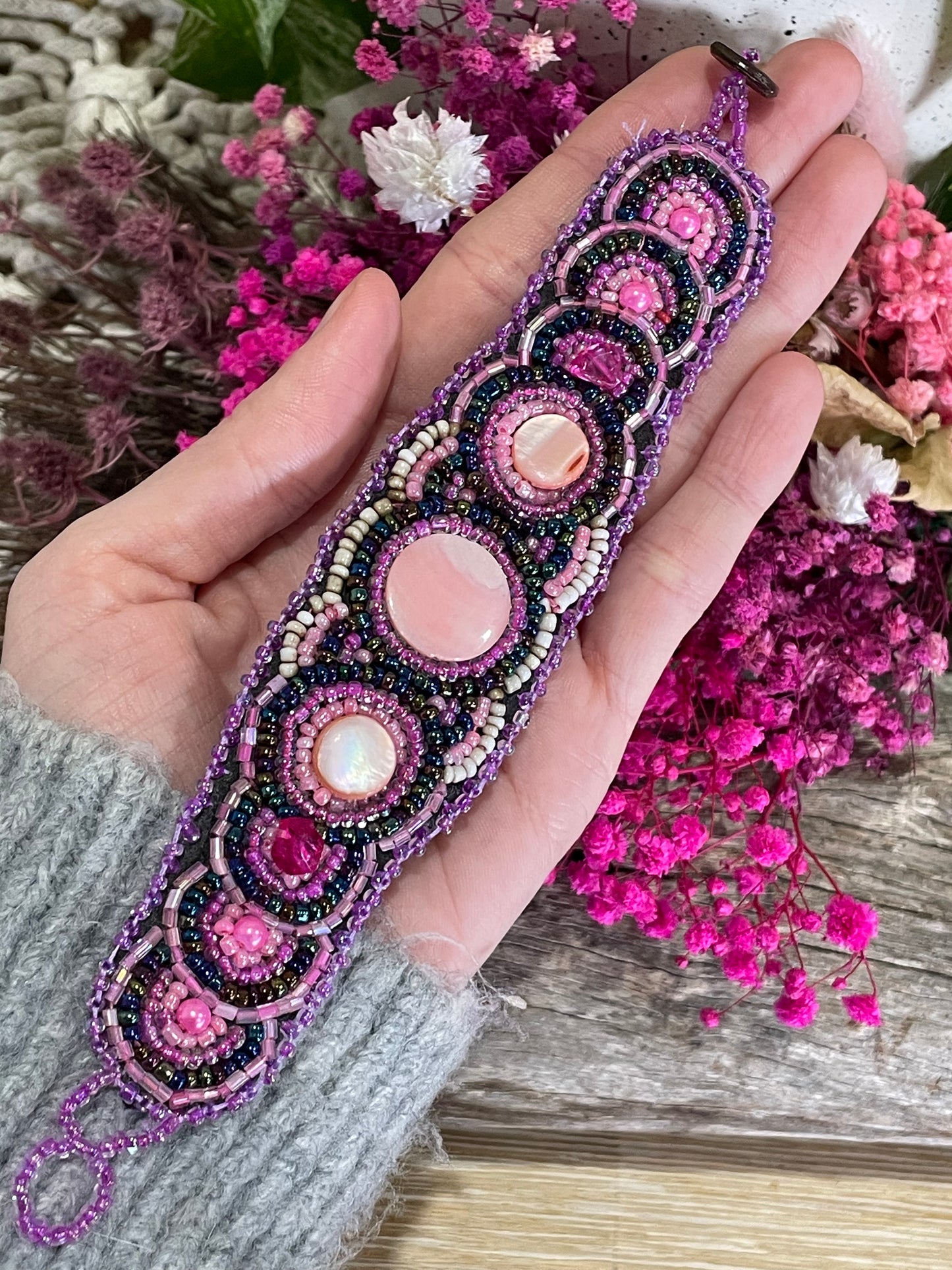 Beaded Bracelet ~ Self Love