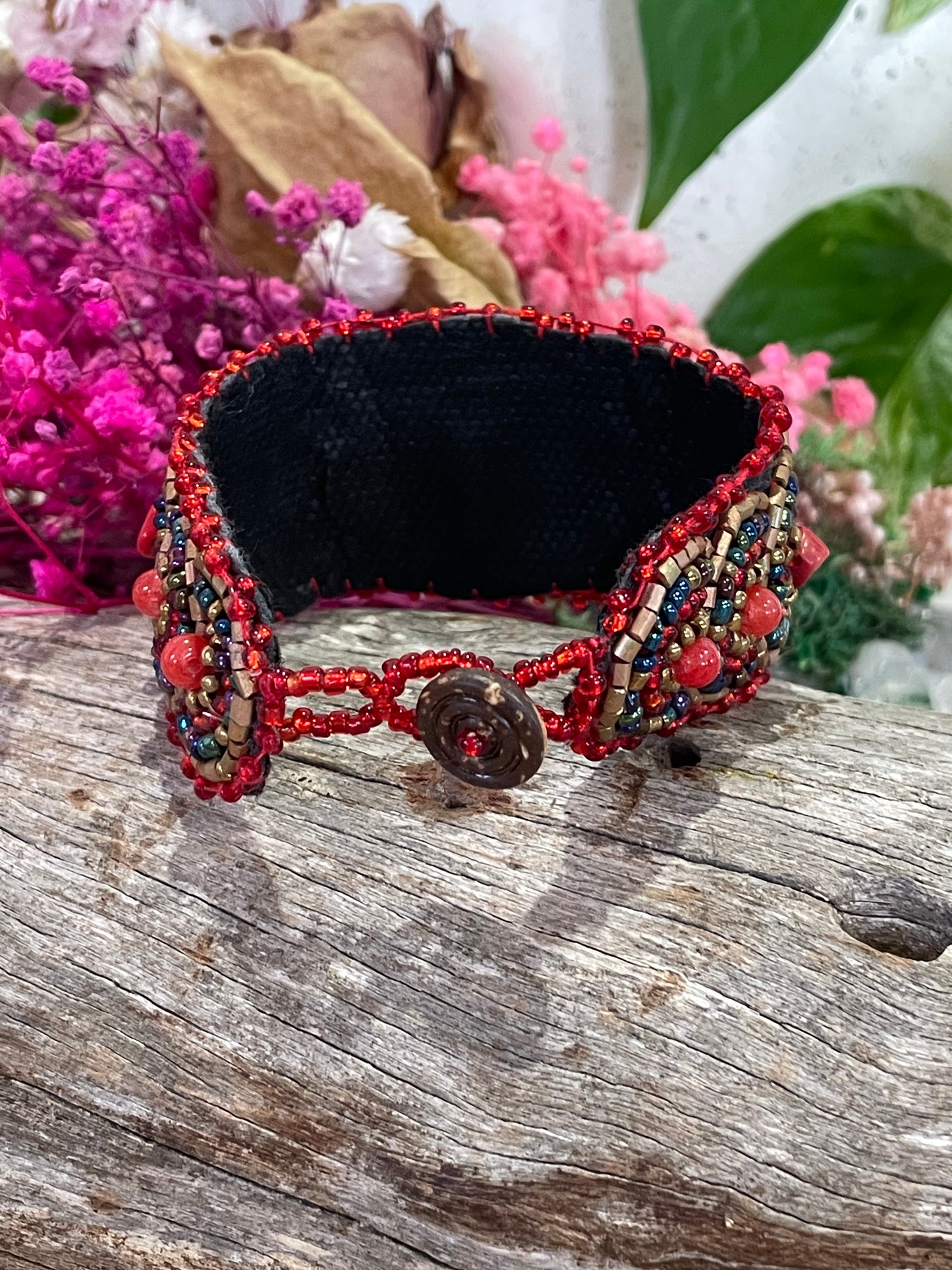 Beaded Bracelet ~ Good Fortune