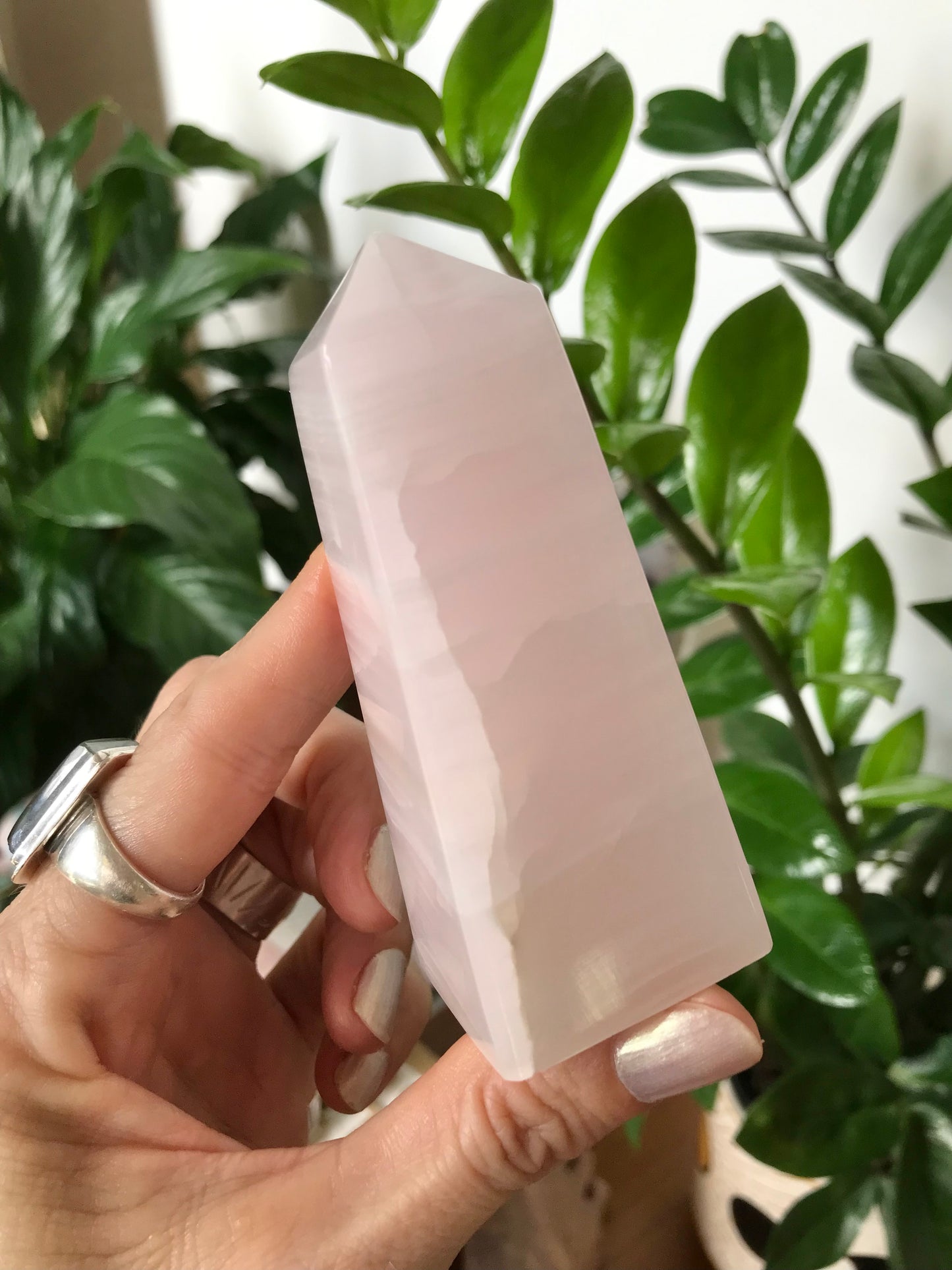 Pink Mangano Obelisk