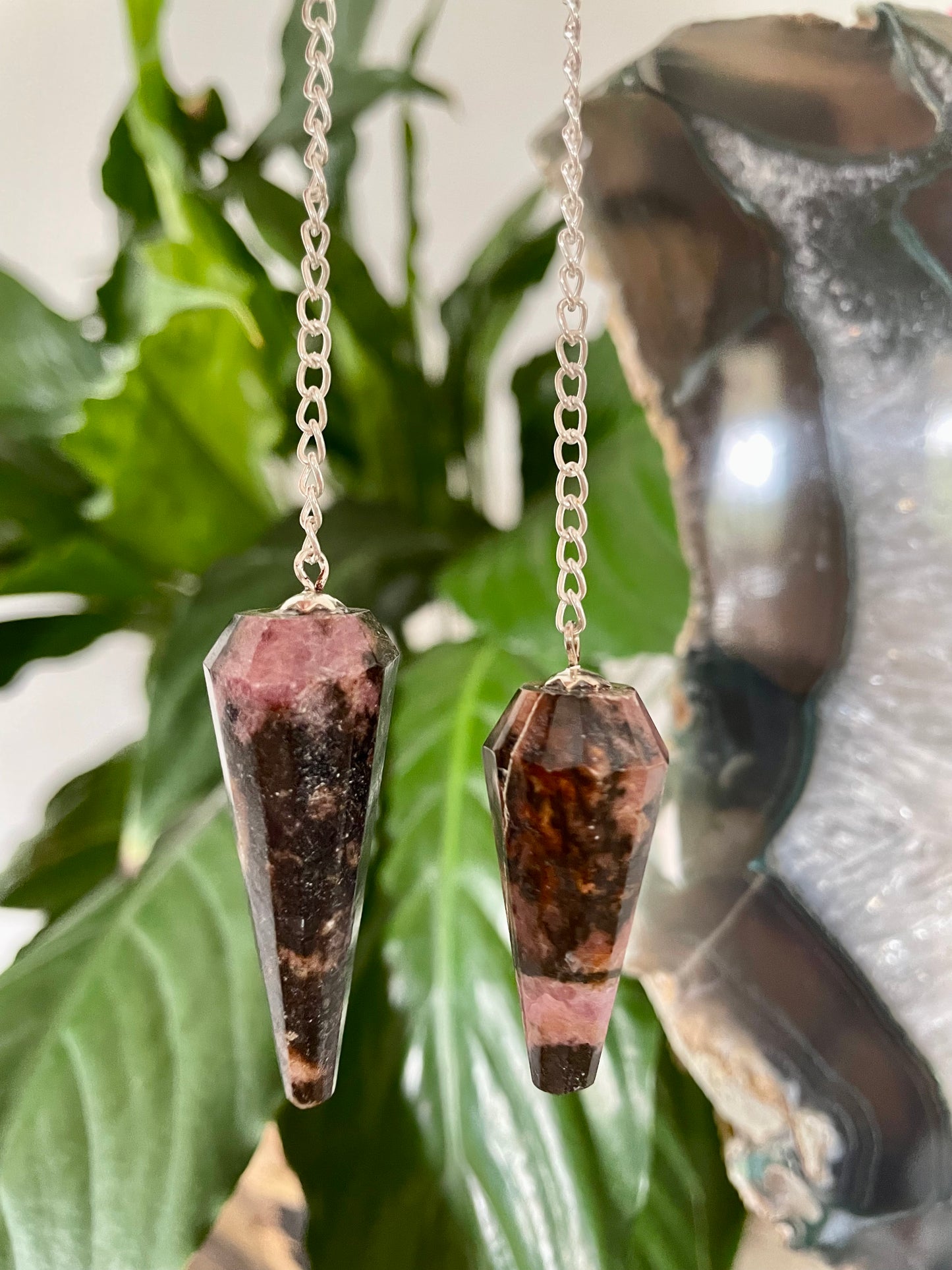 Pendulum ~ Rhodonite