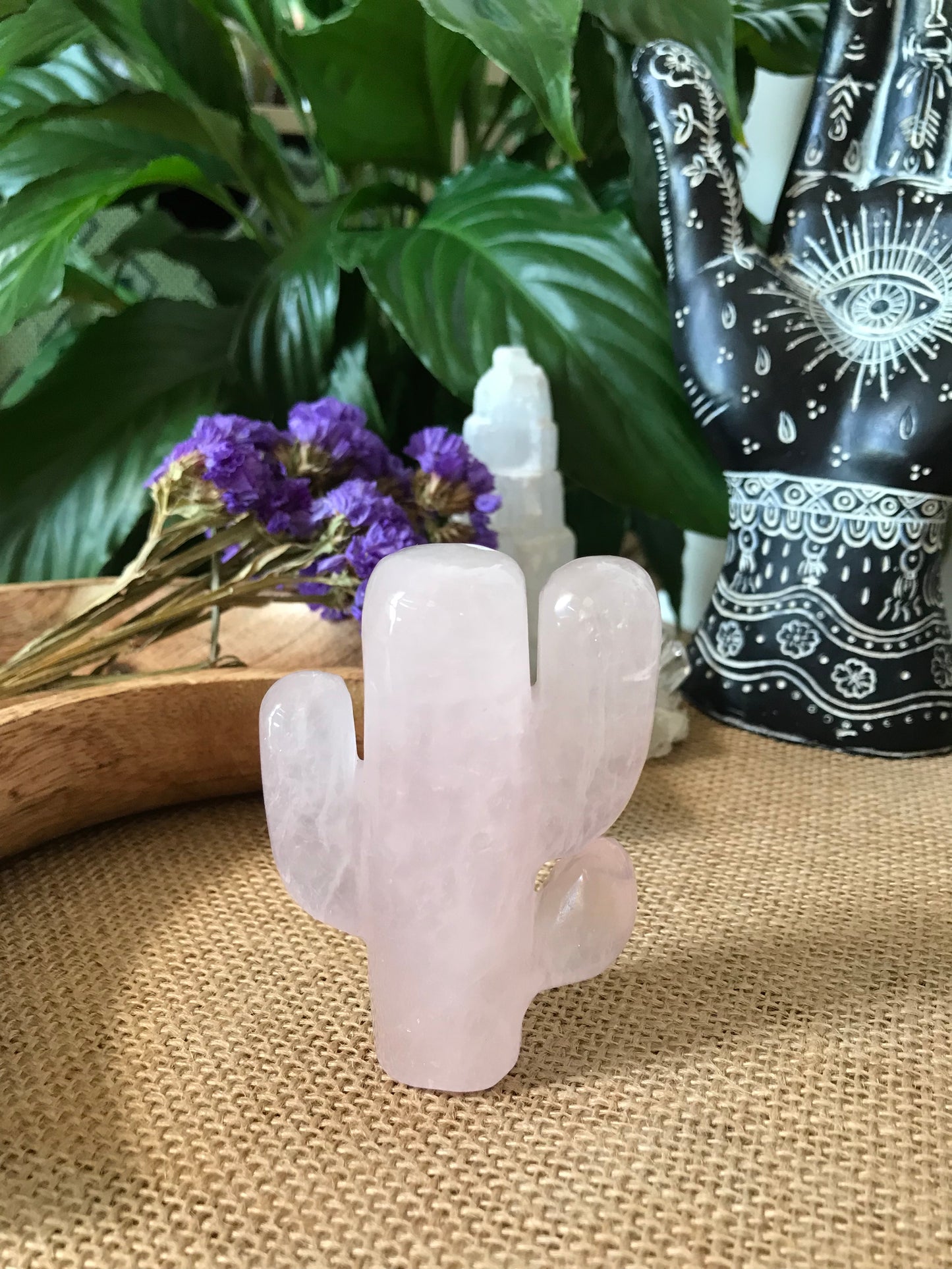 Rose Quartz Cactus