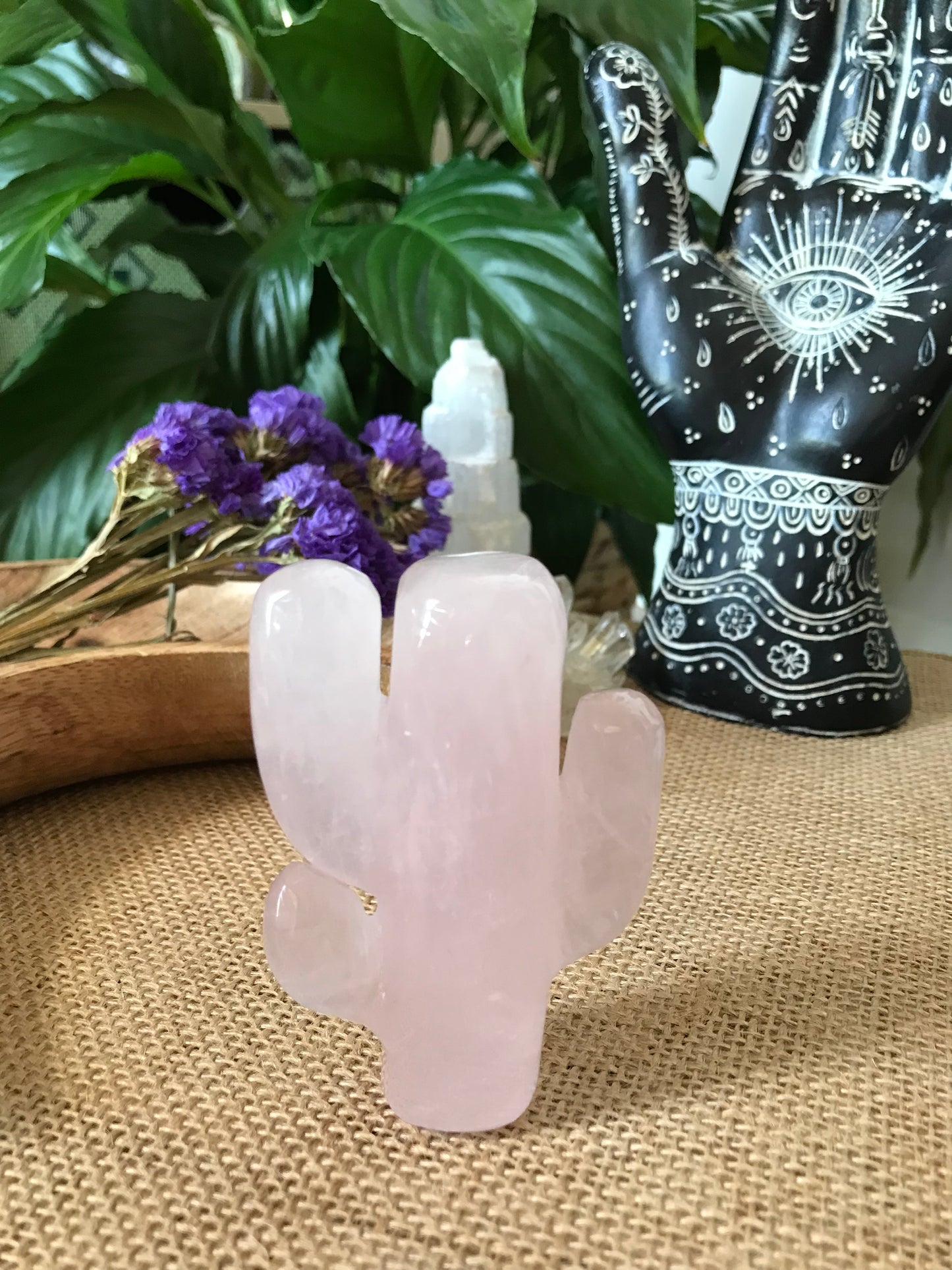 Rose Quartz Cactus