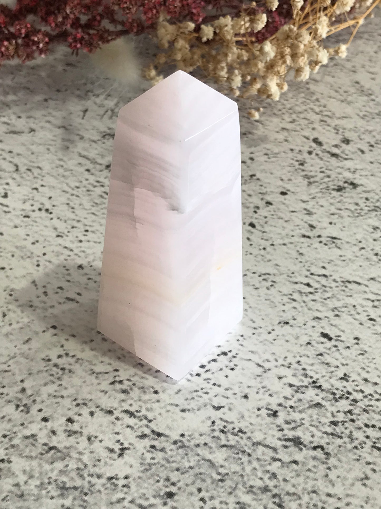 Pink Mangano Obelisk