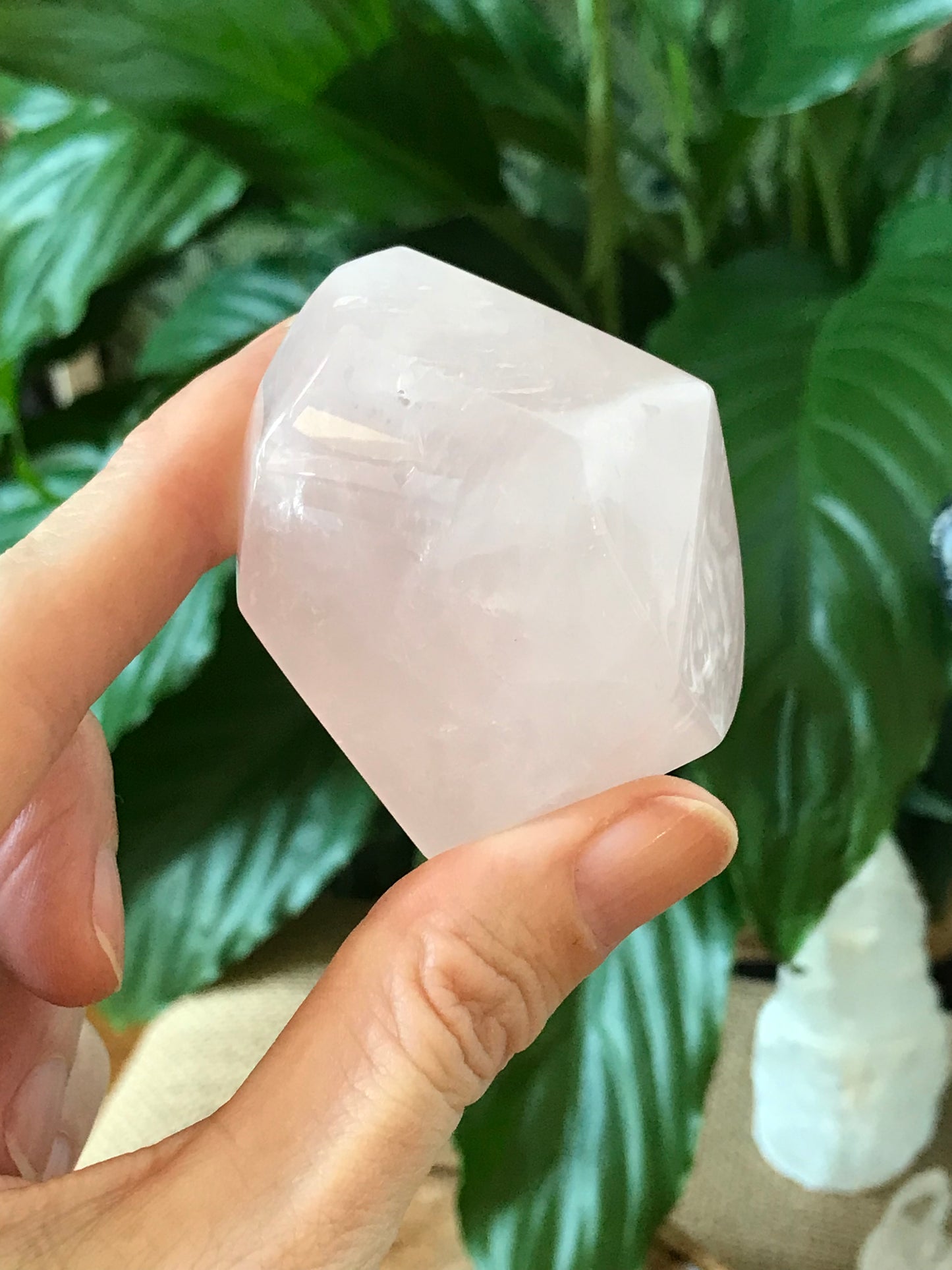 Rose Quartz Polished Freeform