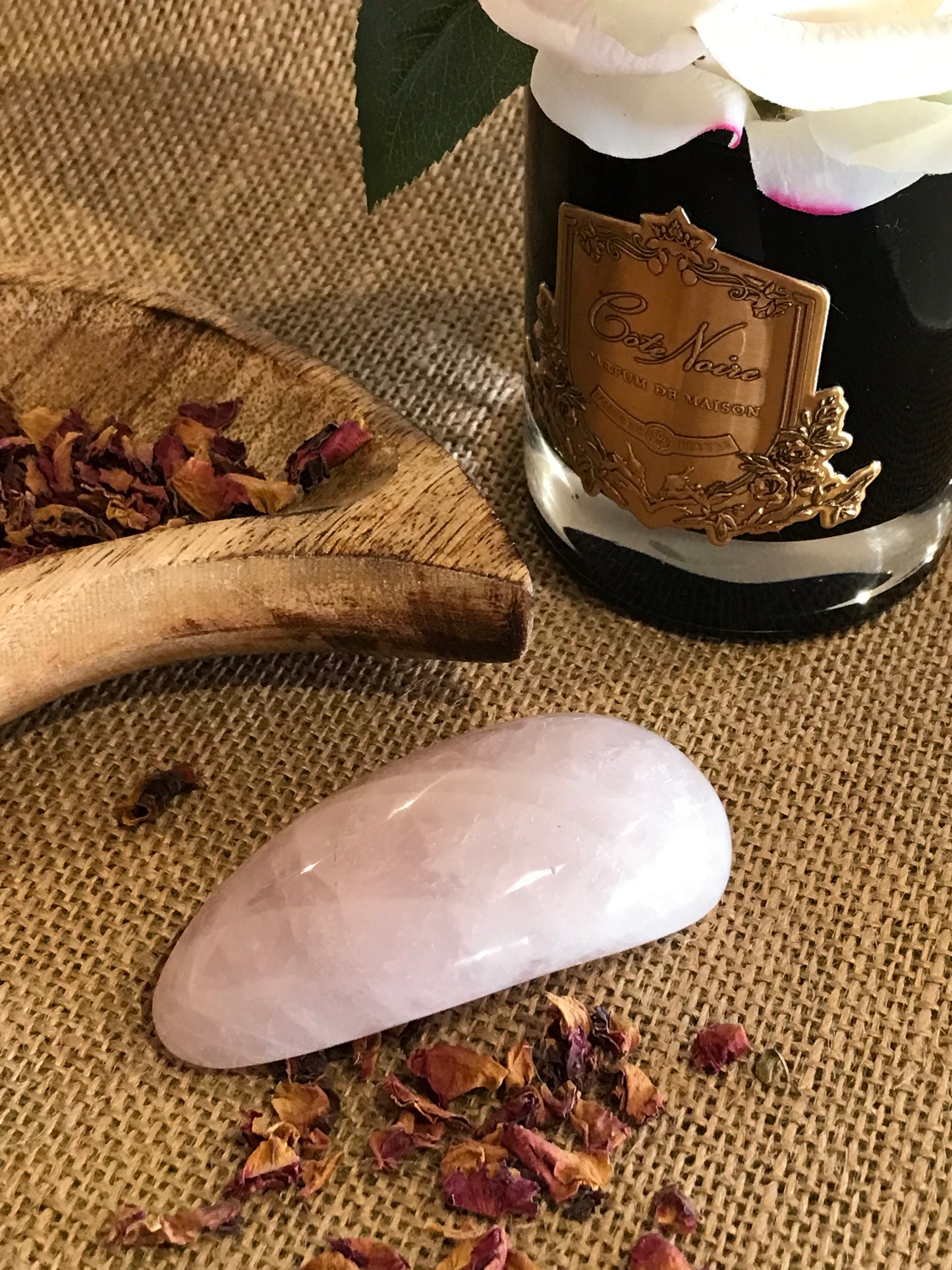 Contoured Body Wand ~ Rose Quartz