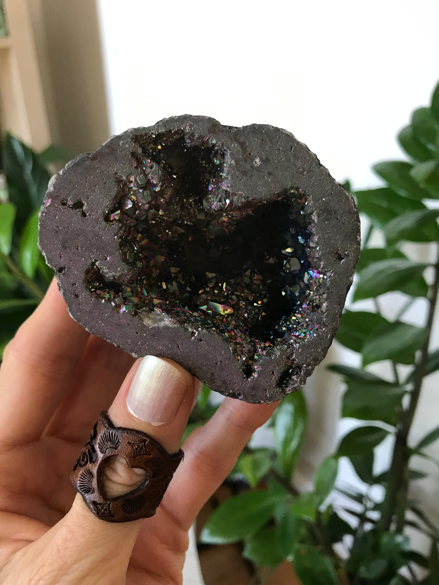 Aura Moroccan Quartz Geode