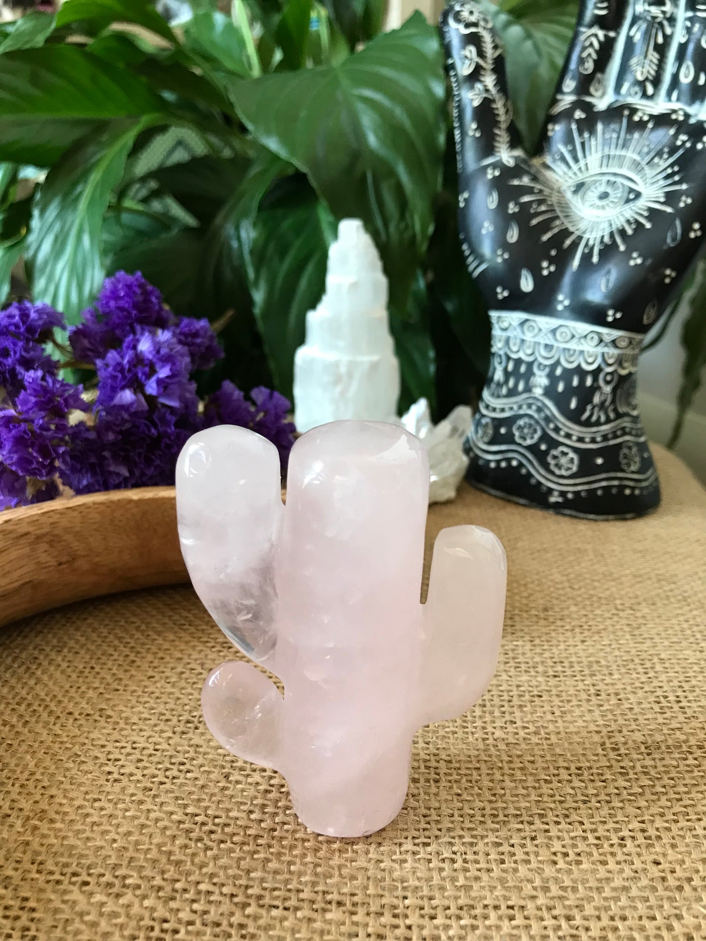 Rose Quartz Cactus