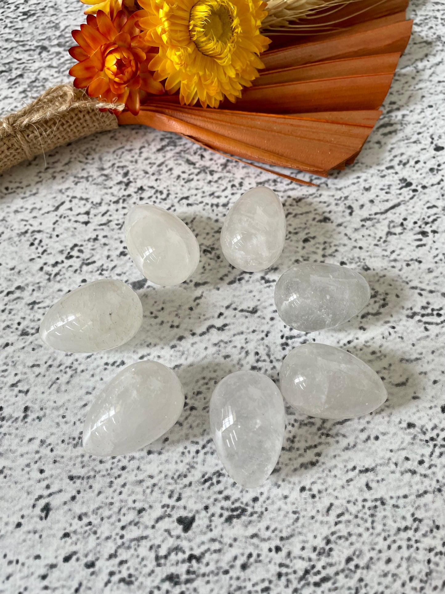 Intuitively Chosen ~ Clear Quartz Egg