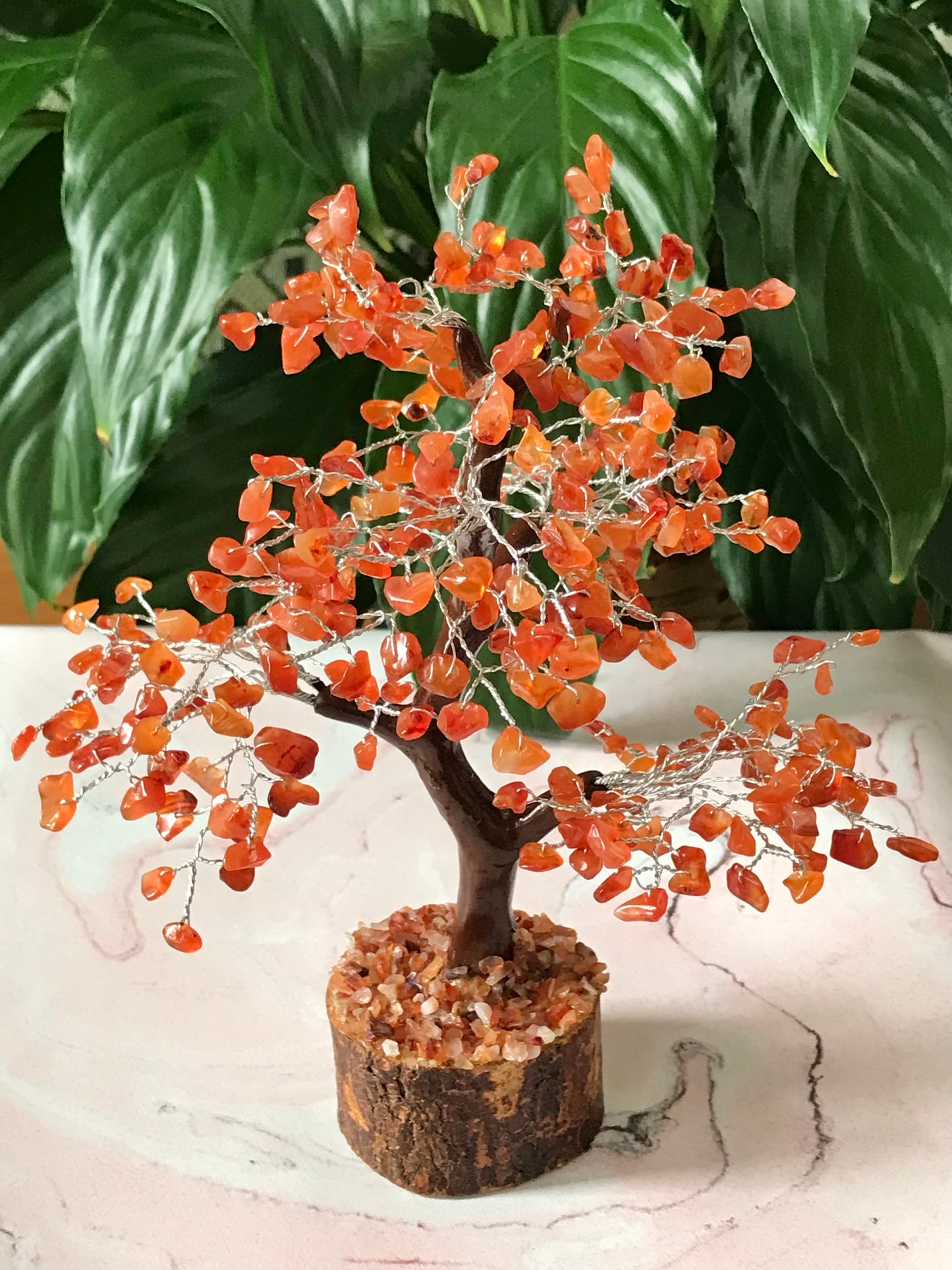 Intuitively Chosen Gem Tree ~ Carnelian