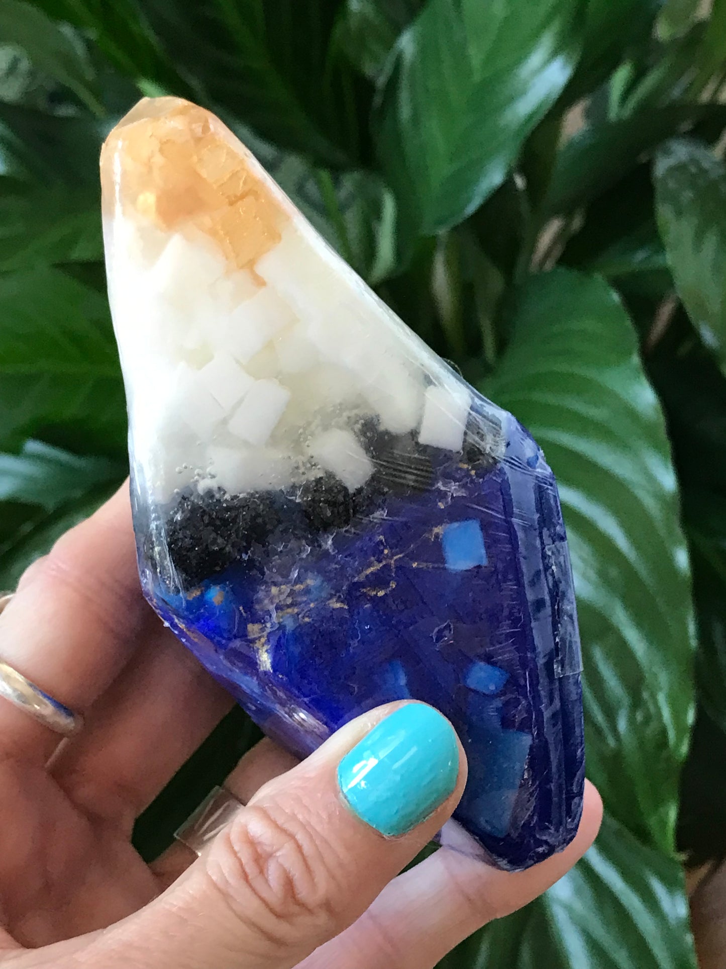 Summer Salt Body Soap ~ Crystal Lapis Lazuli