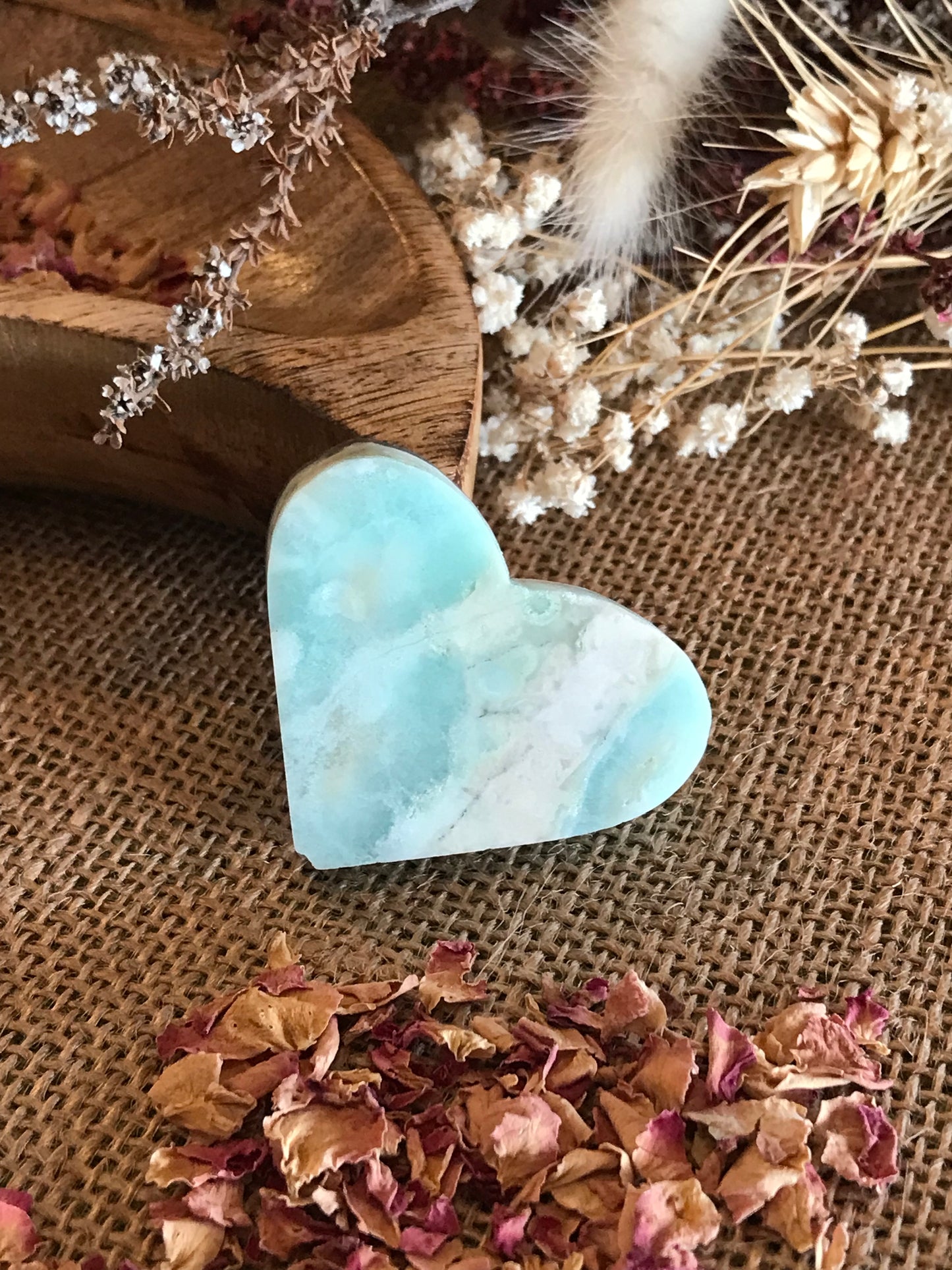 Hemimorphite Heart