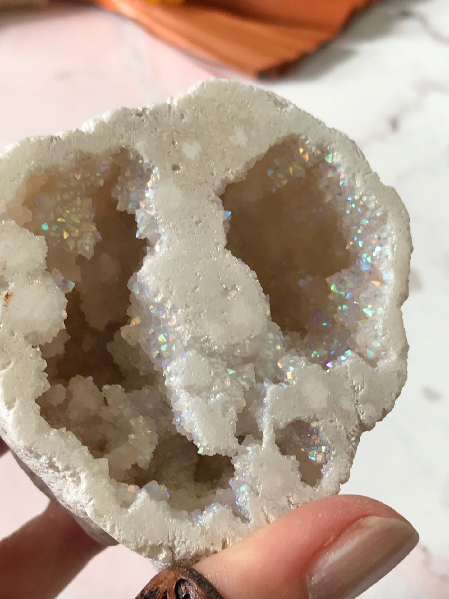 Aura Moroccan Quartz Geode