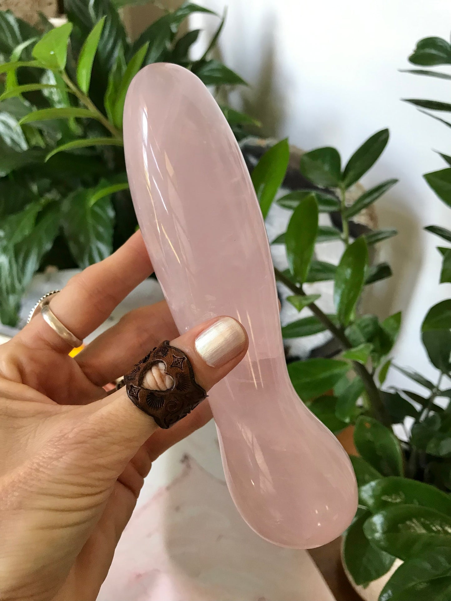 Shakti Wand ~ Rose Quartz