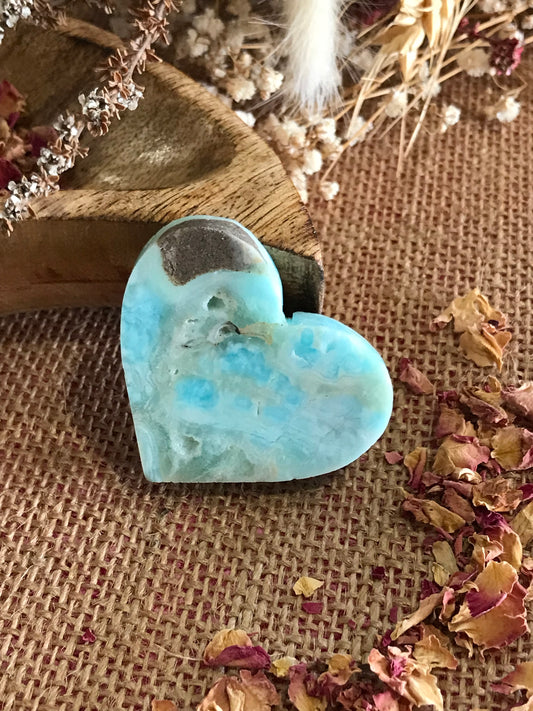 Hemimorphite Heart