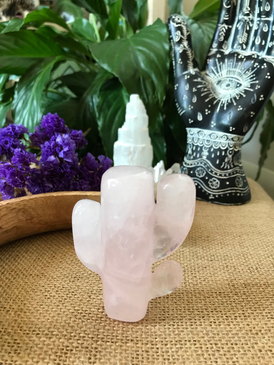 Rose Quartz Cactus