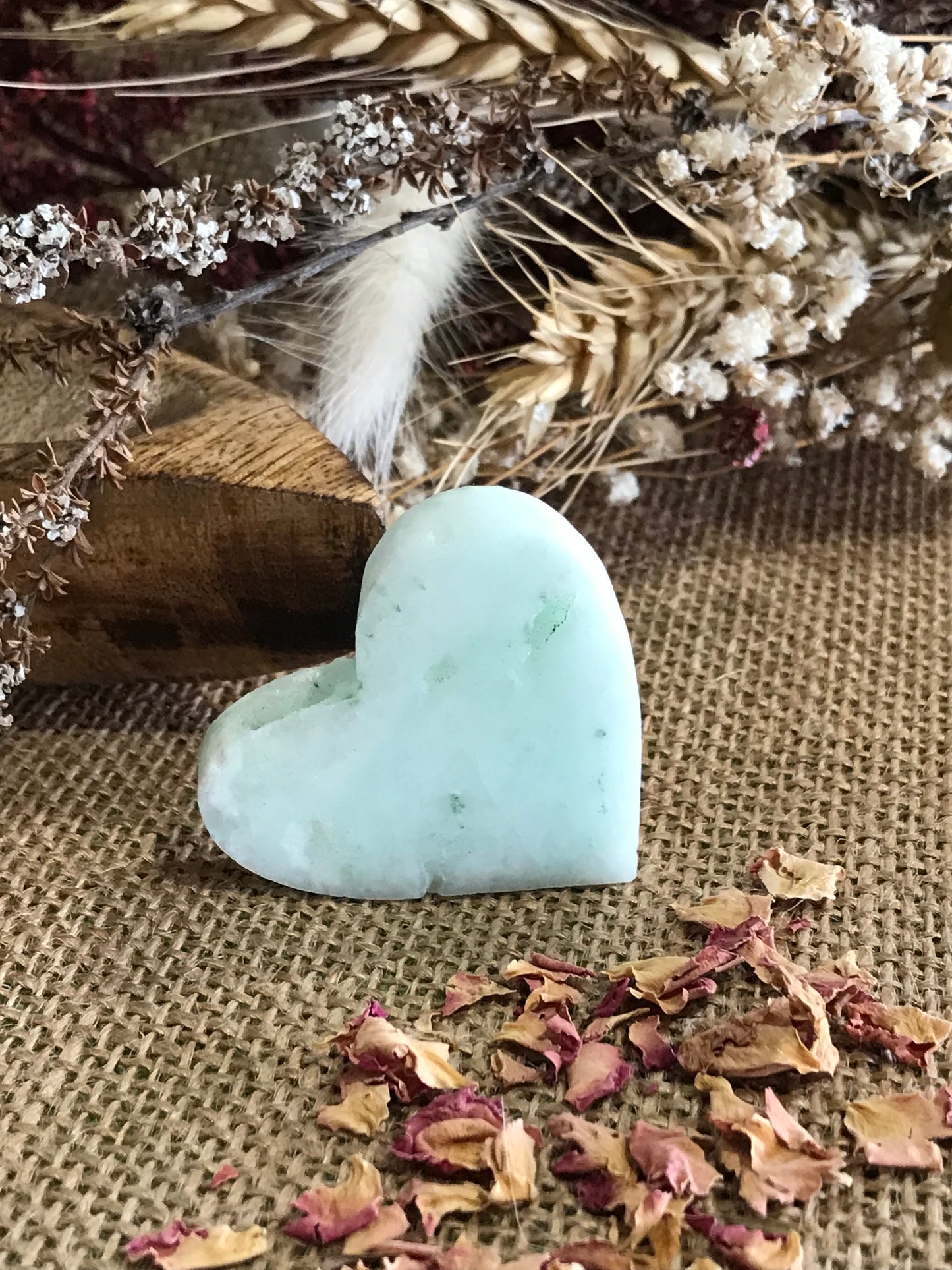 Hemimorphite Heart