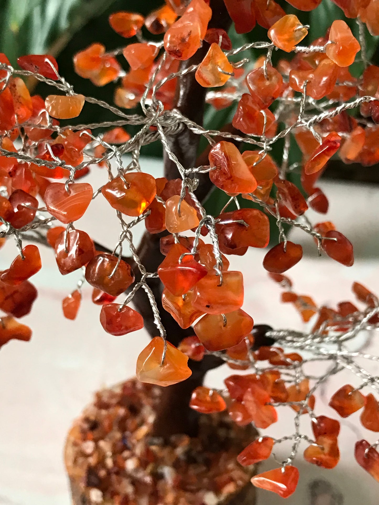 Intuitively Chosen Gem Tree ~ Carnelian