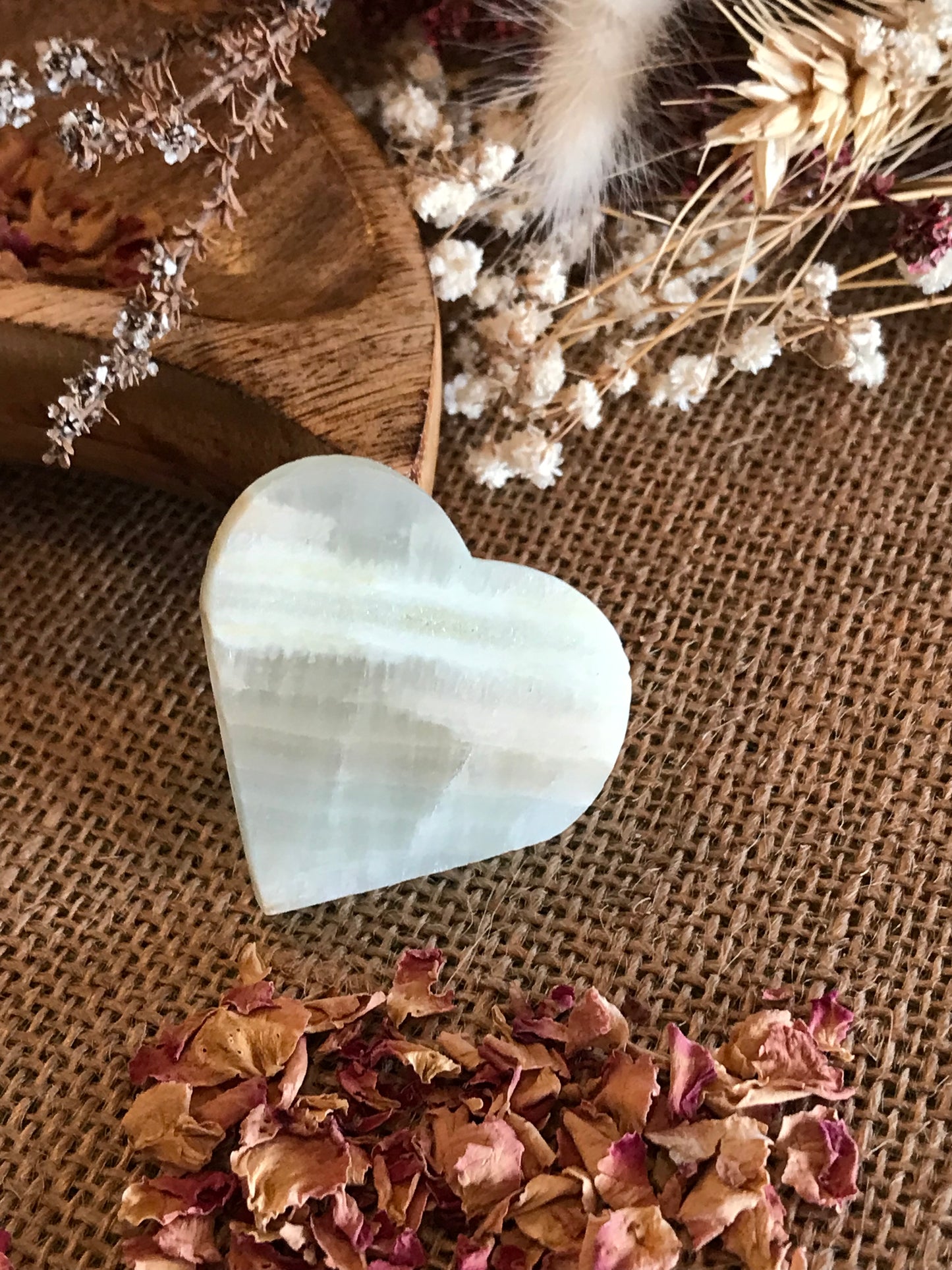 Hemimorphite Heart