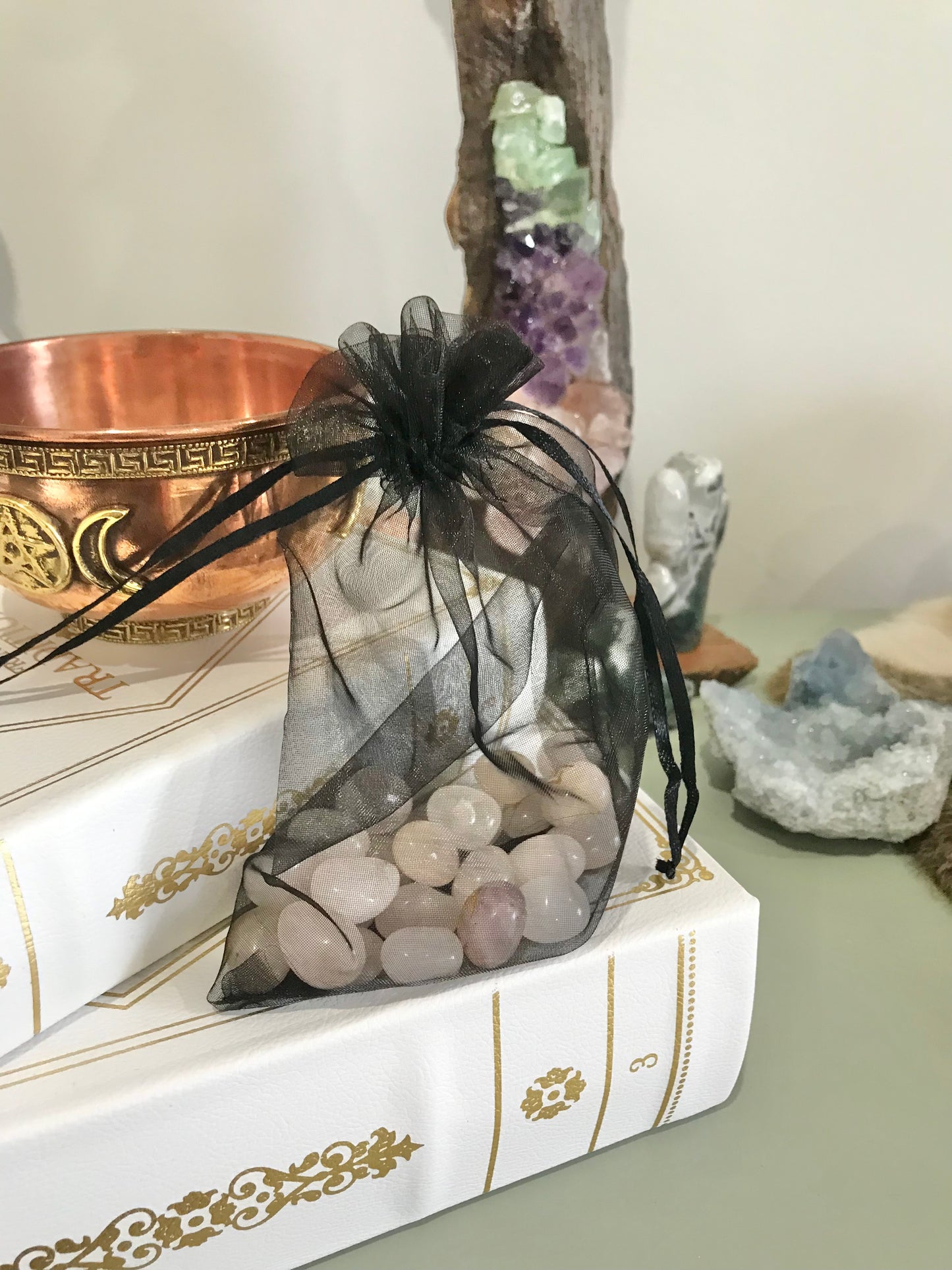 Runes ~ Rose Quartz includes organza pouch