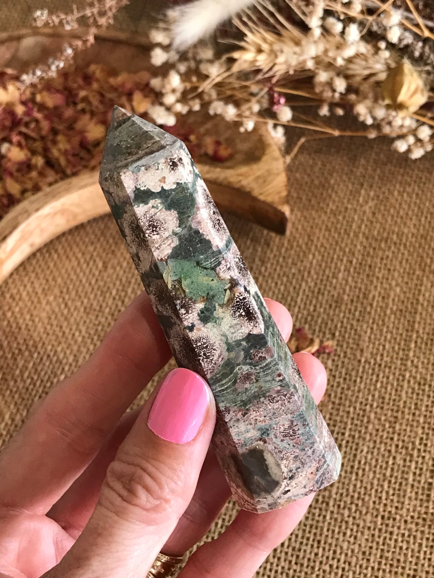 Green Flower Jasper/ Rhyolite Generator