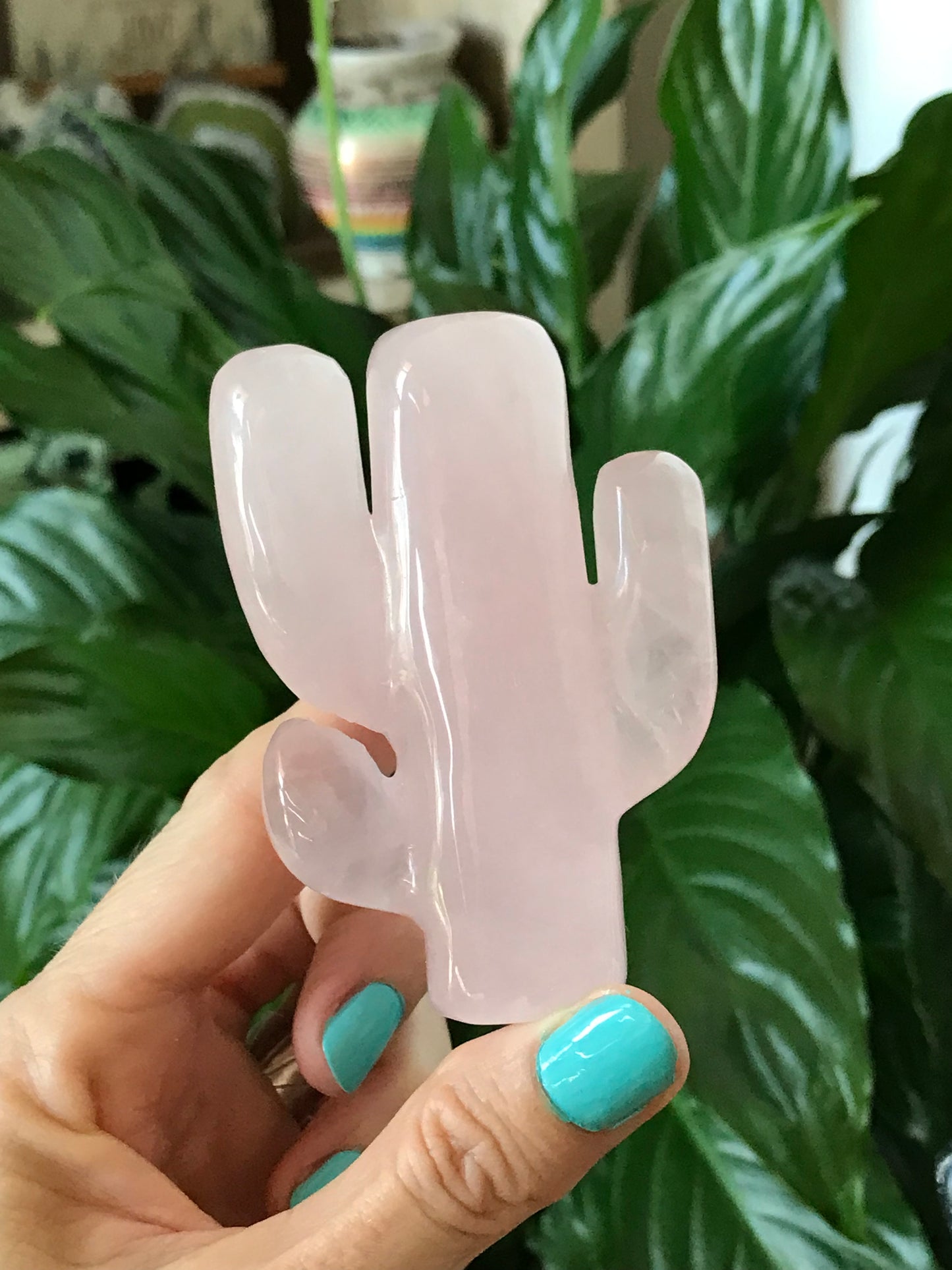 Rose Quartz Cactus