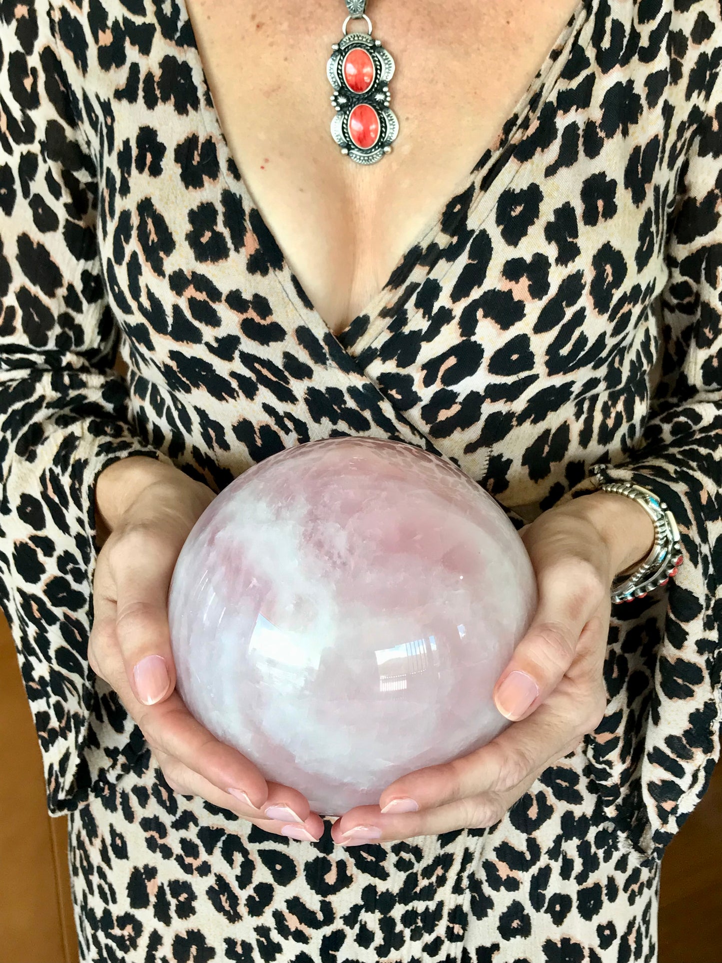 Rose Quartz Sphere ~ 4.5kgs