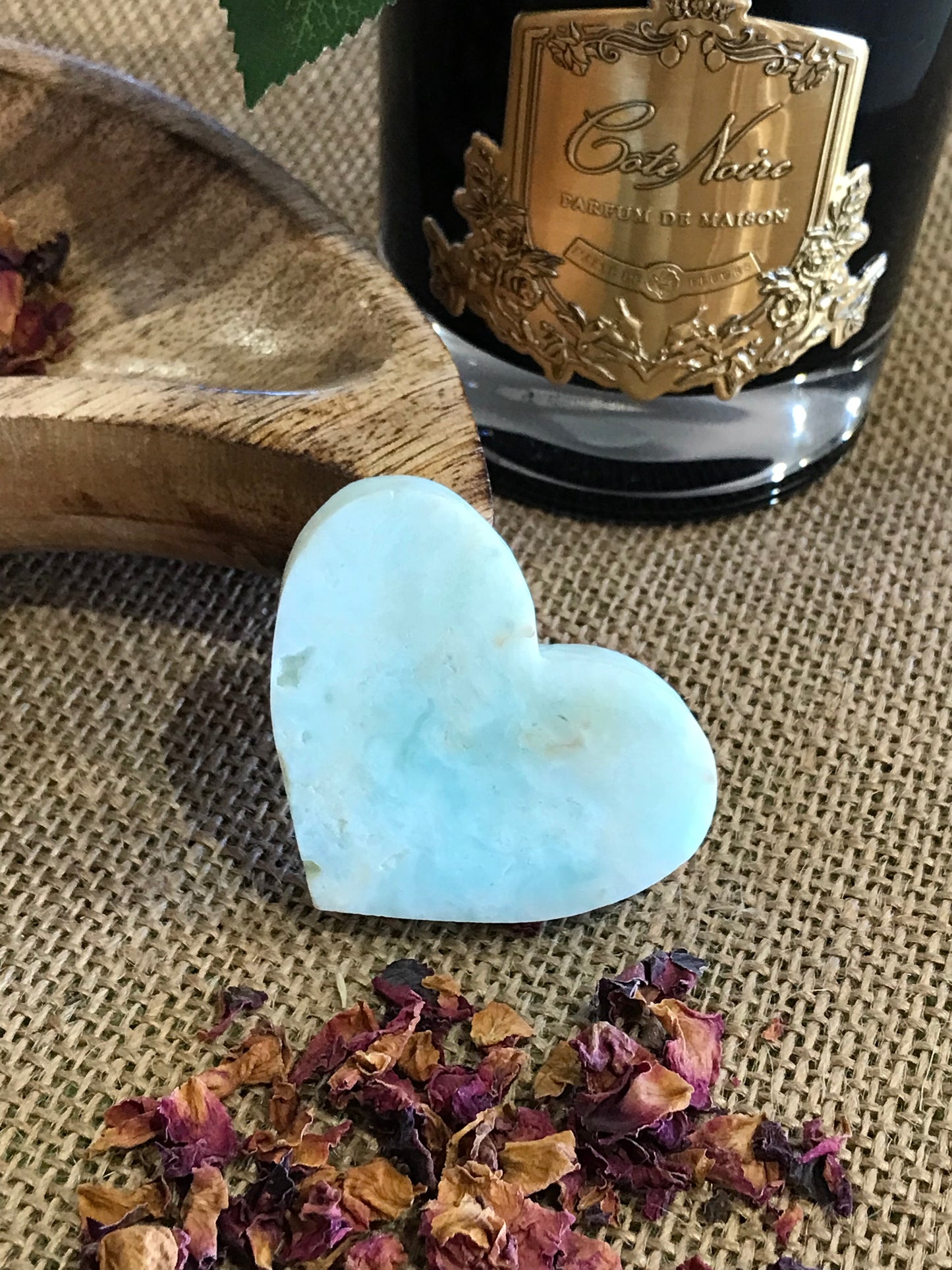 Hemimorphite Heart