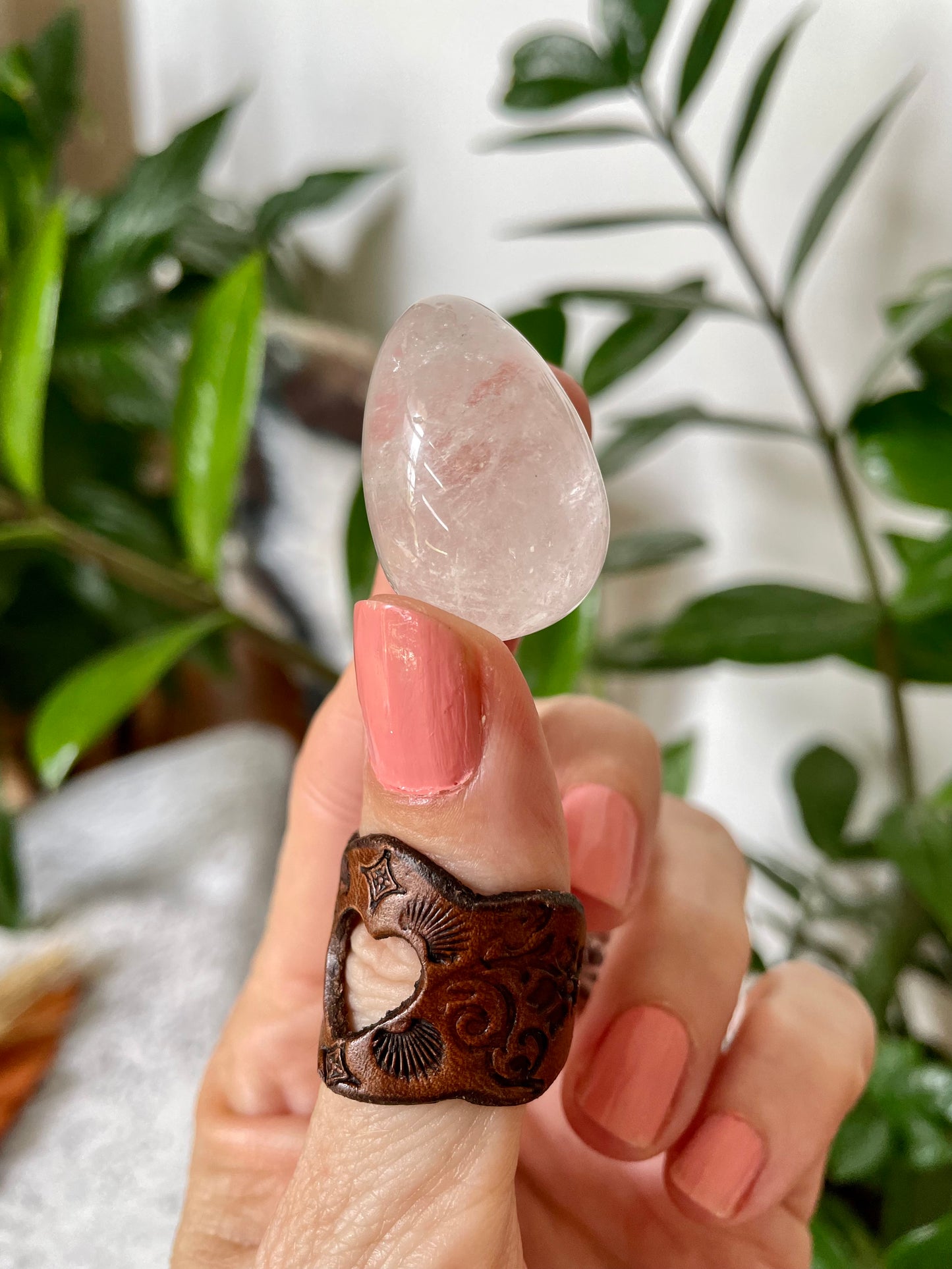 Intuitively Chosen ~ Clear Quartz Egg