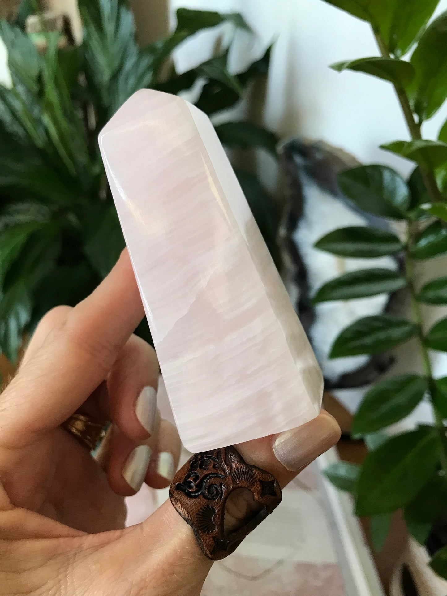 Pink Mangano Obelisk