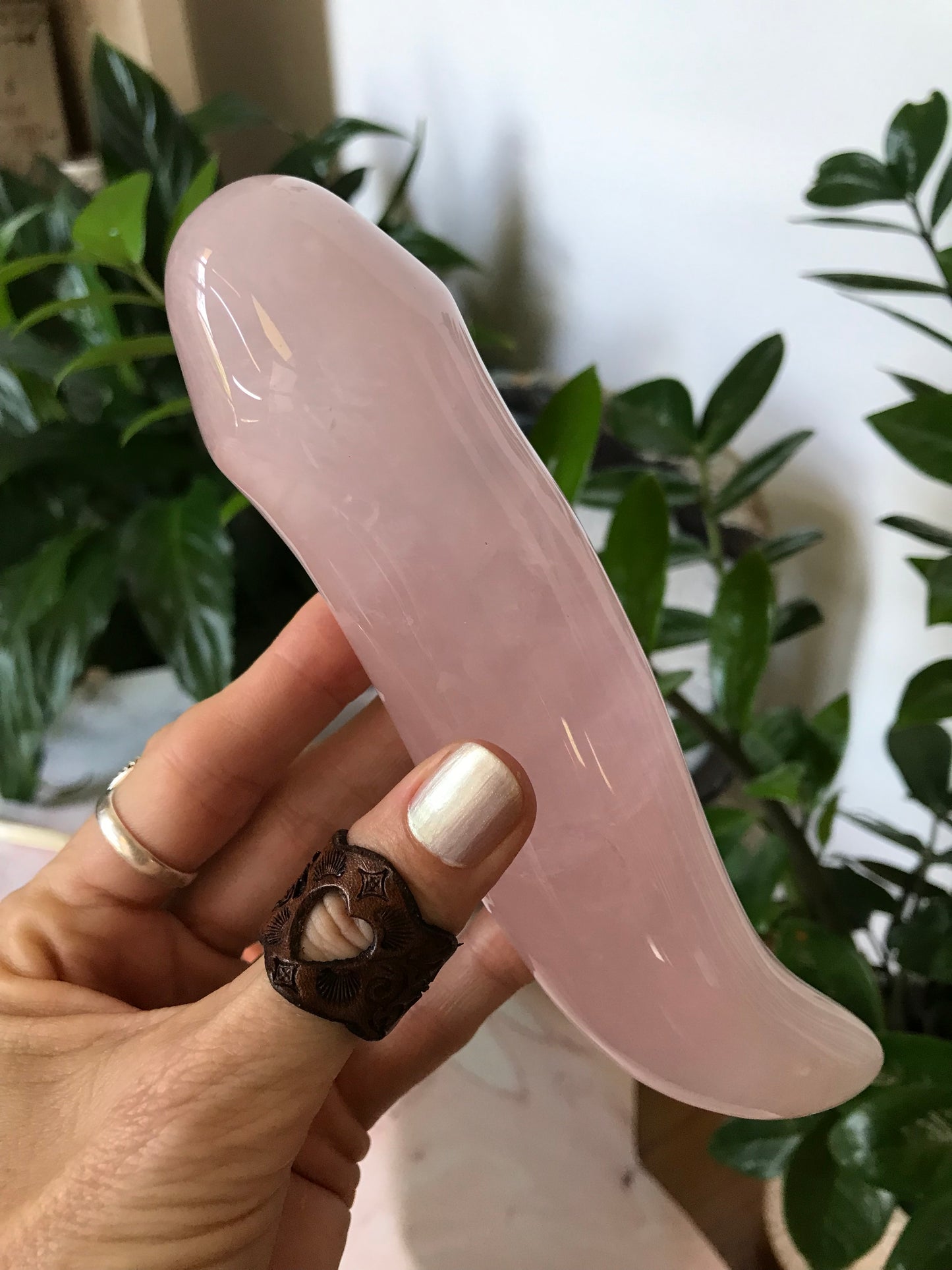 Shakti Wand ~ Rose Quartz