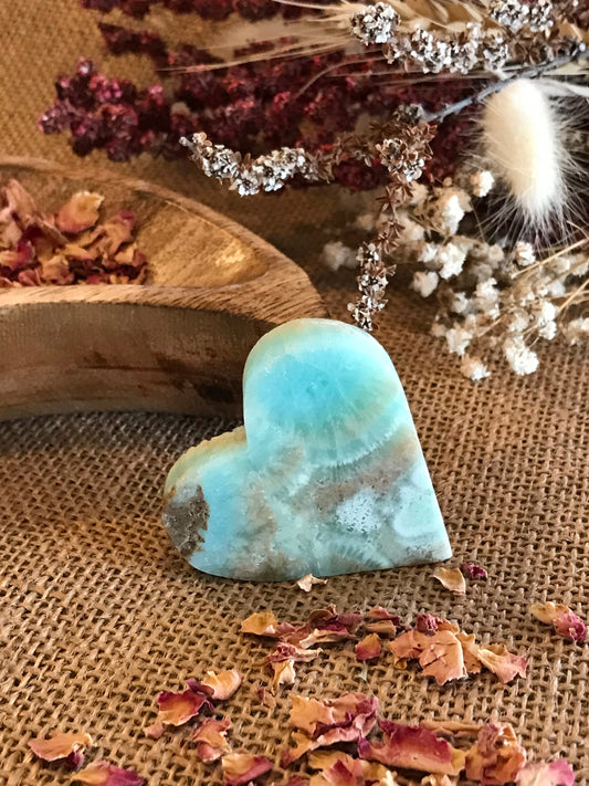 Hemimorphite Heart