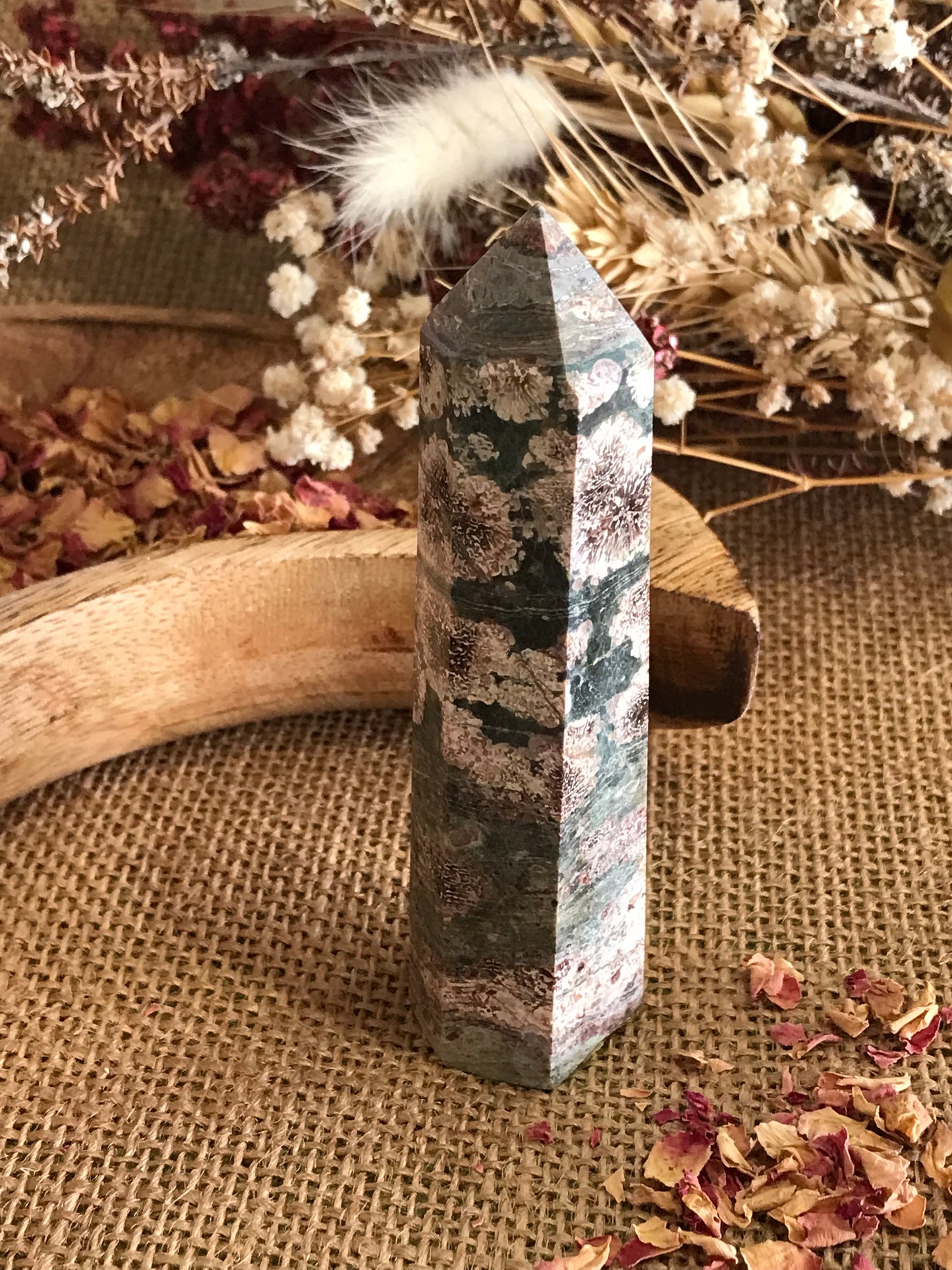 Green Flower Jasper/ Rhyolite Generator