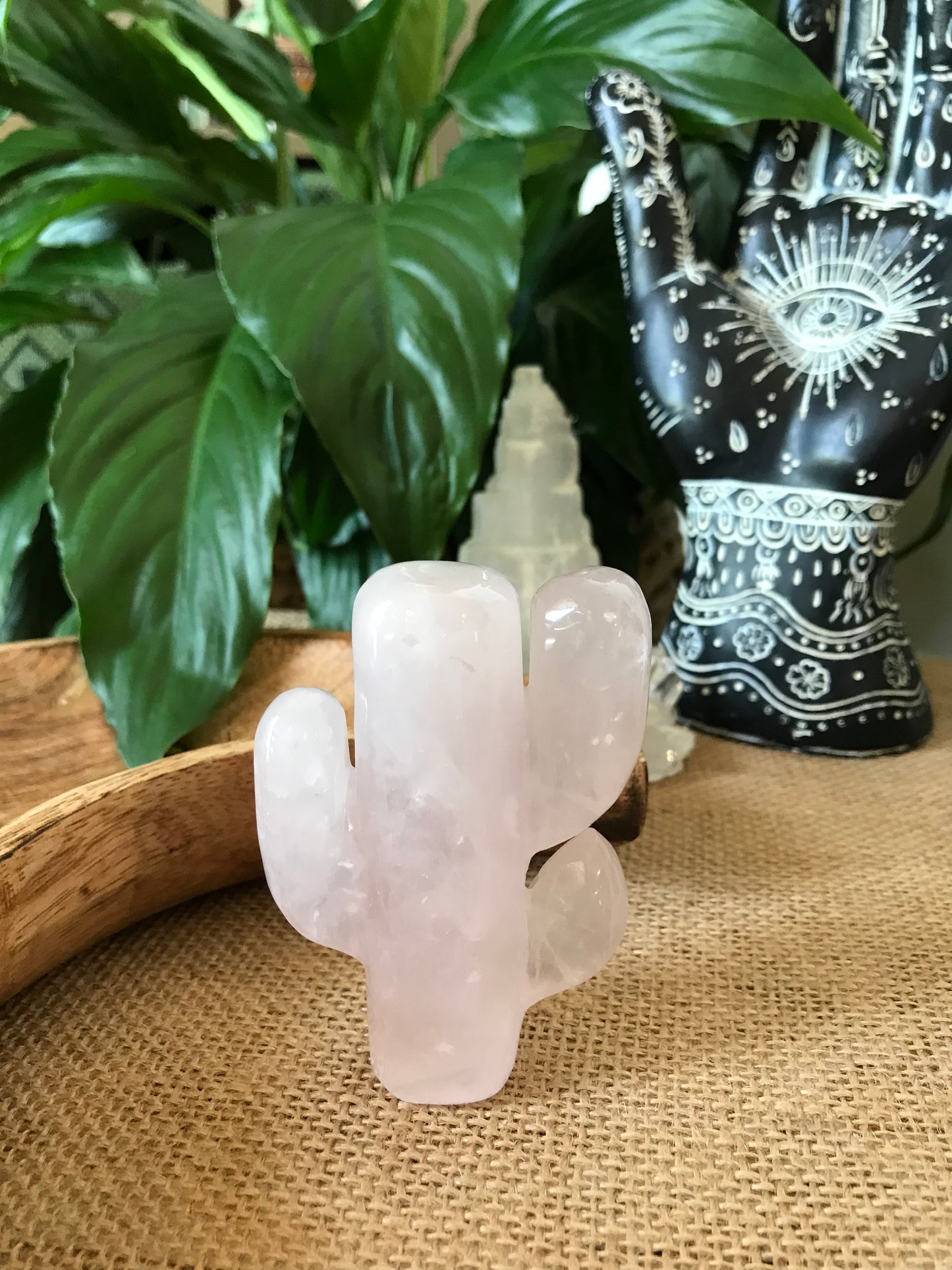 Rose Quartz Cactus