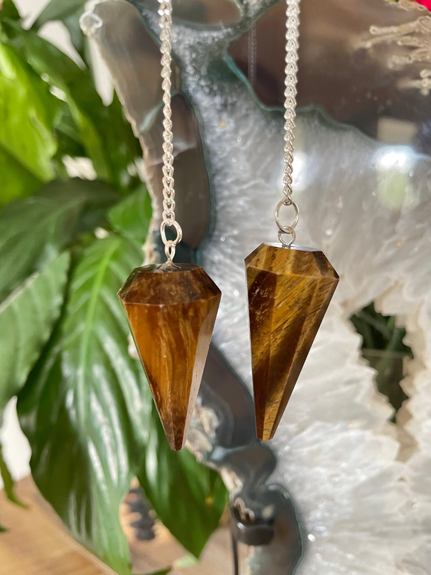 Pendulum ~ Tigers Eye Faceted