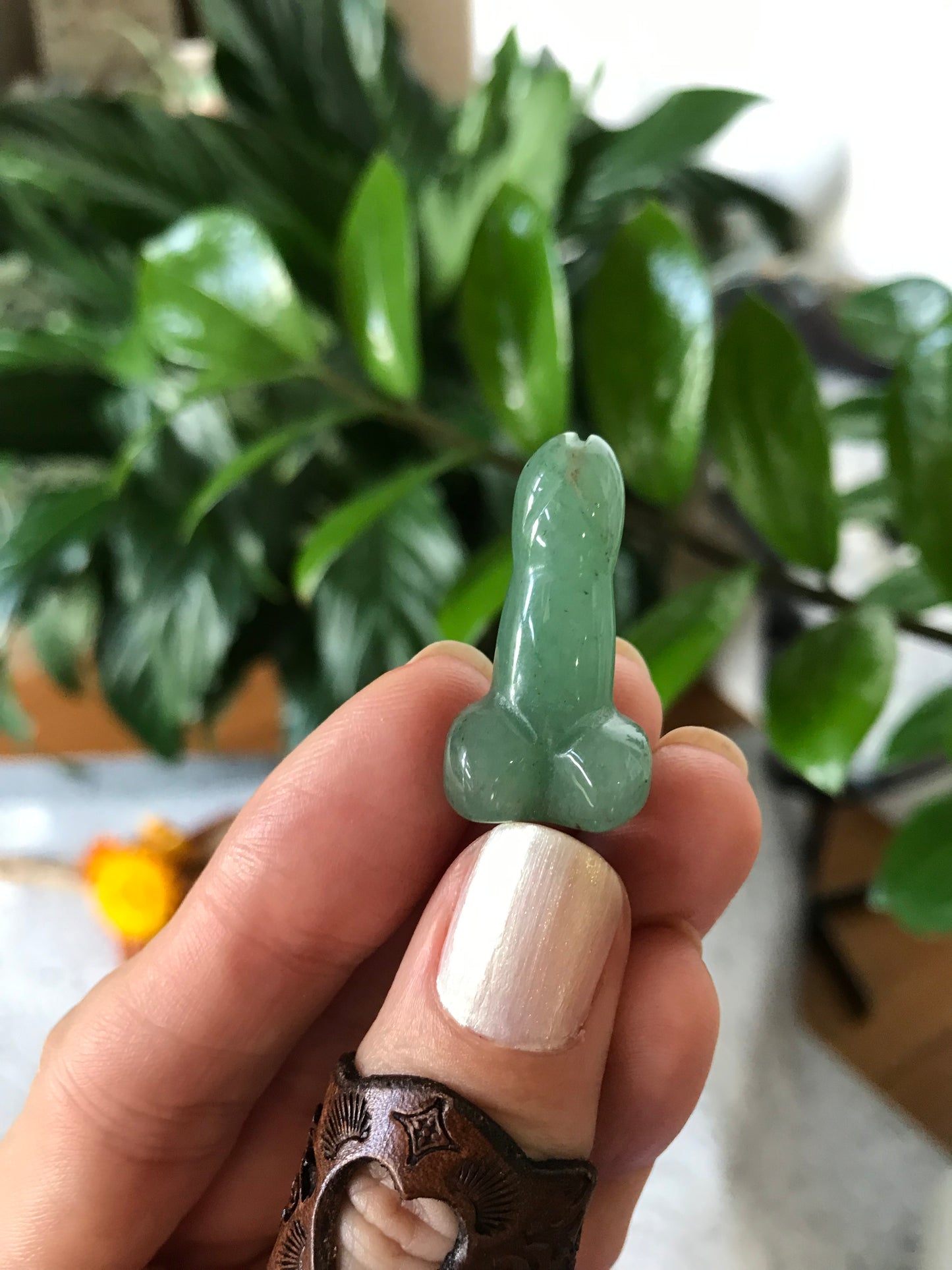 Pecker ~ Green Aventurine