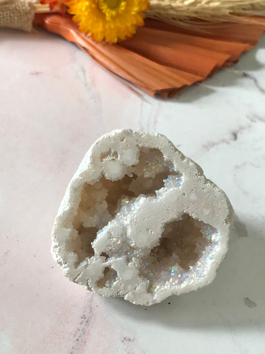 Aura Moroccan Quartz Geode