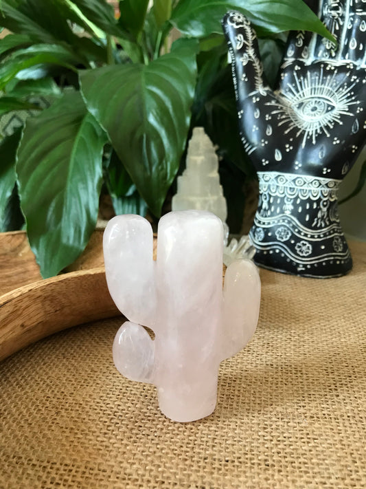 Rose Quartz Cactus