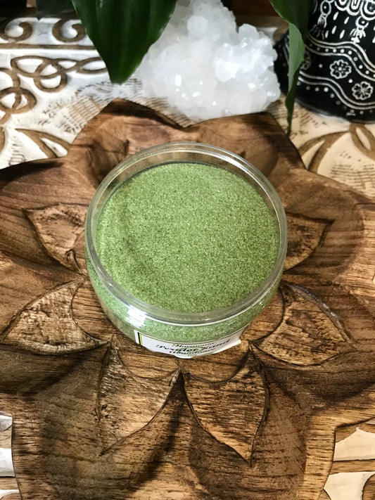 Crystal Sand. Peridot.