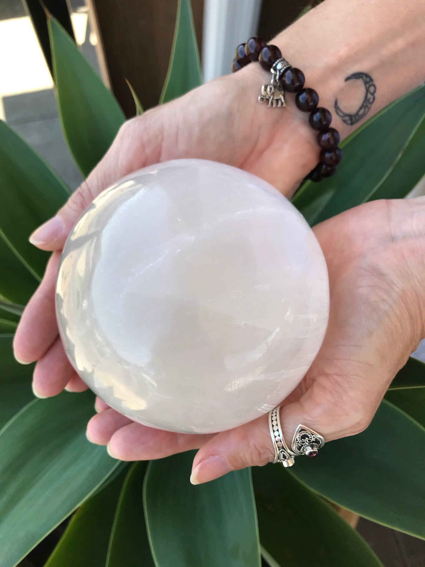 Selenite Sphere ~ 1kg