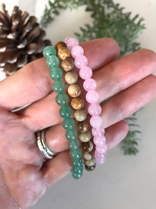 Attract Love Healing Trio  Bracelets